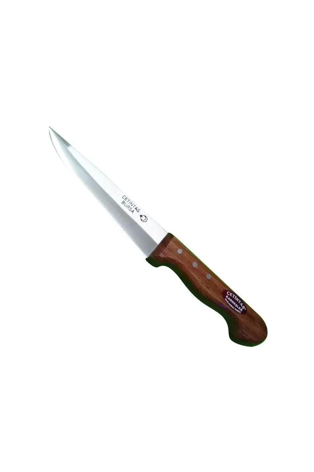 Bursa Kurban Ve Kasap Bıçağı No:2, 16 Cm, Ahşap Gül Sap