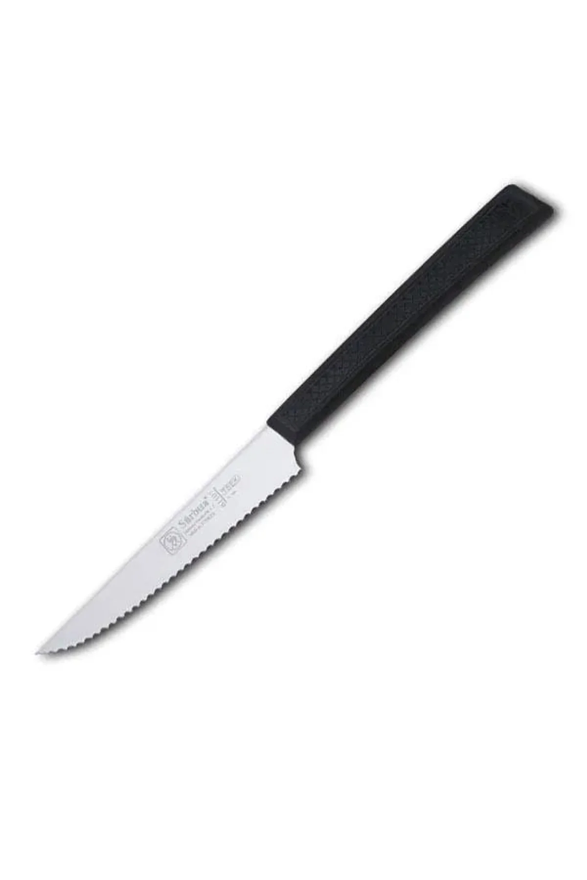 61107 - Sürmene Lazerli Tırtıklı Biftek / Steak Bıçağı 12 Cm - Just Cheap Store Görsel 2