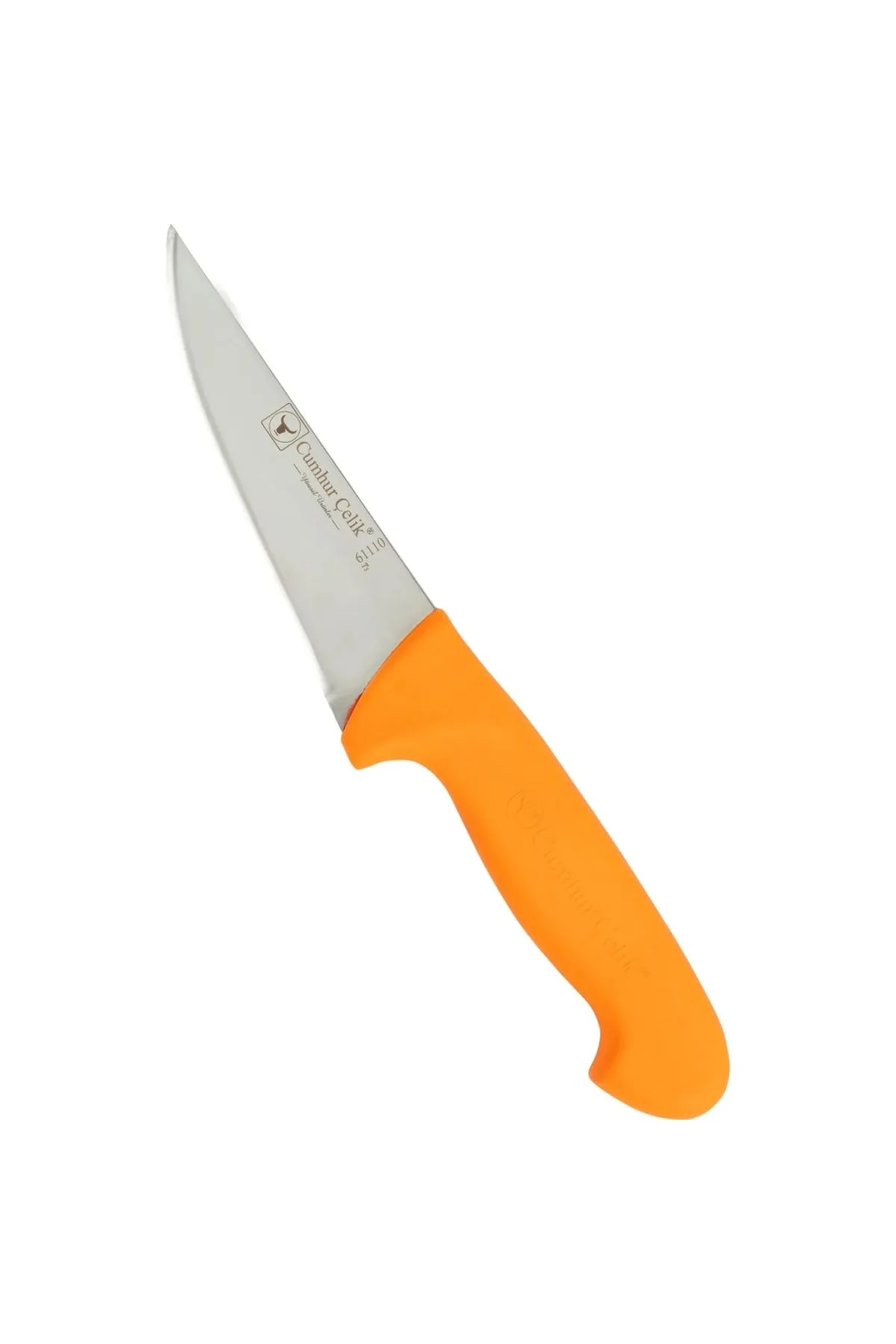 Sürmene 61110 Sivri Kasap Bıçağı, 13 Cm, Kaymaz Sap
