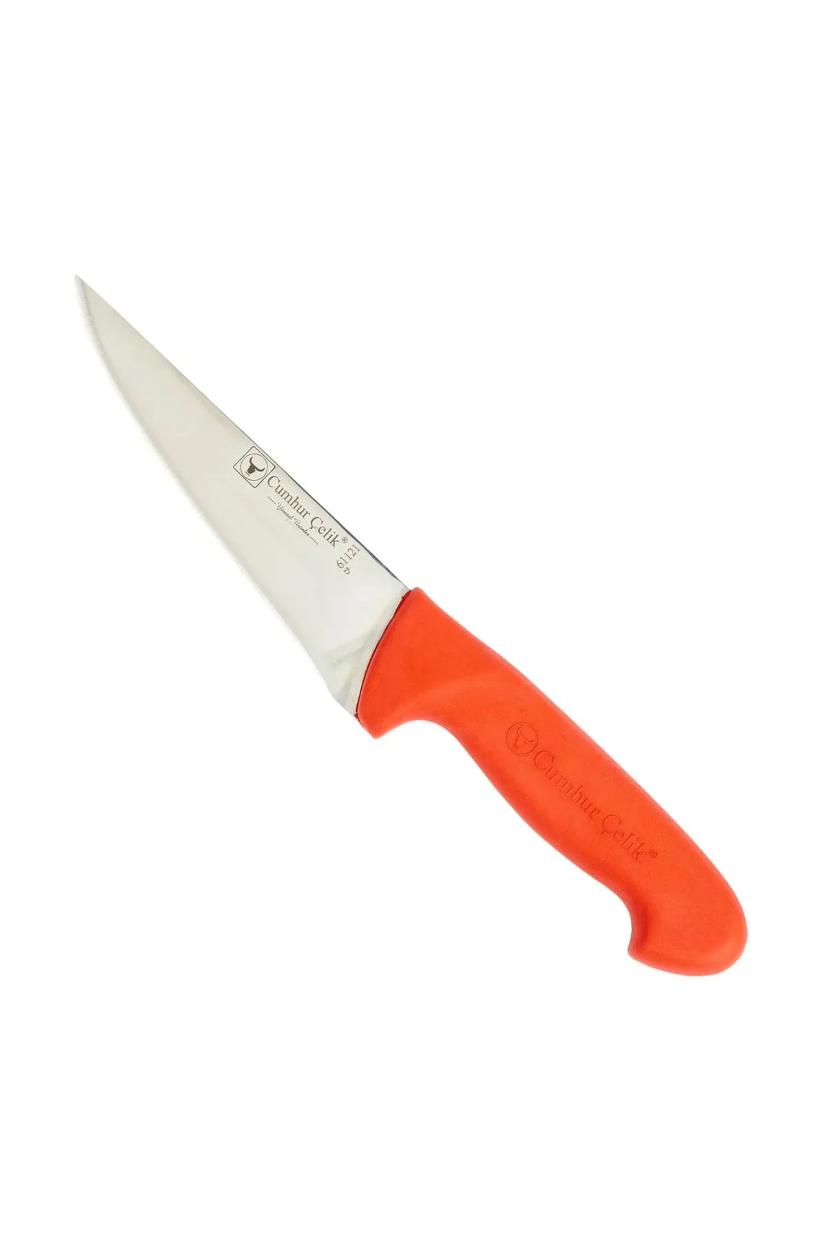 Sürmene 61121 Sivri Kasap Kurban Bıçağı, 15 Cm, Kaymaz Sap