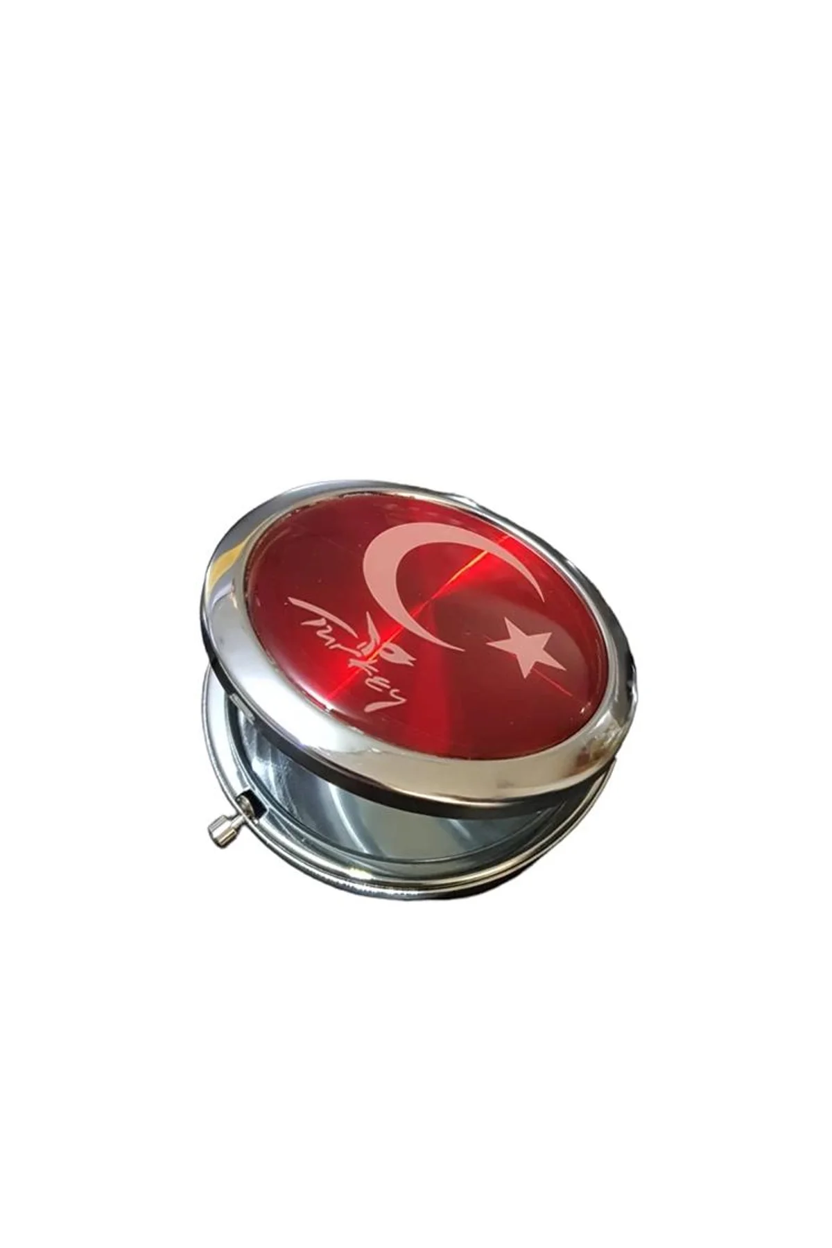 Türk Bayraklı El Aynası St00162
