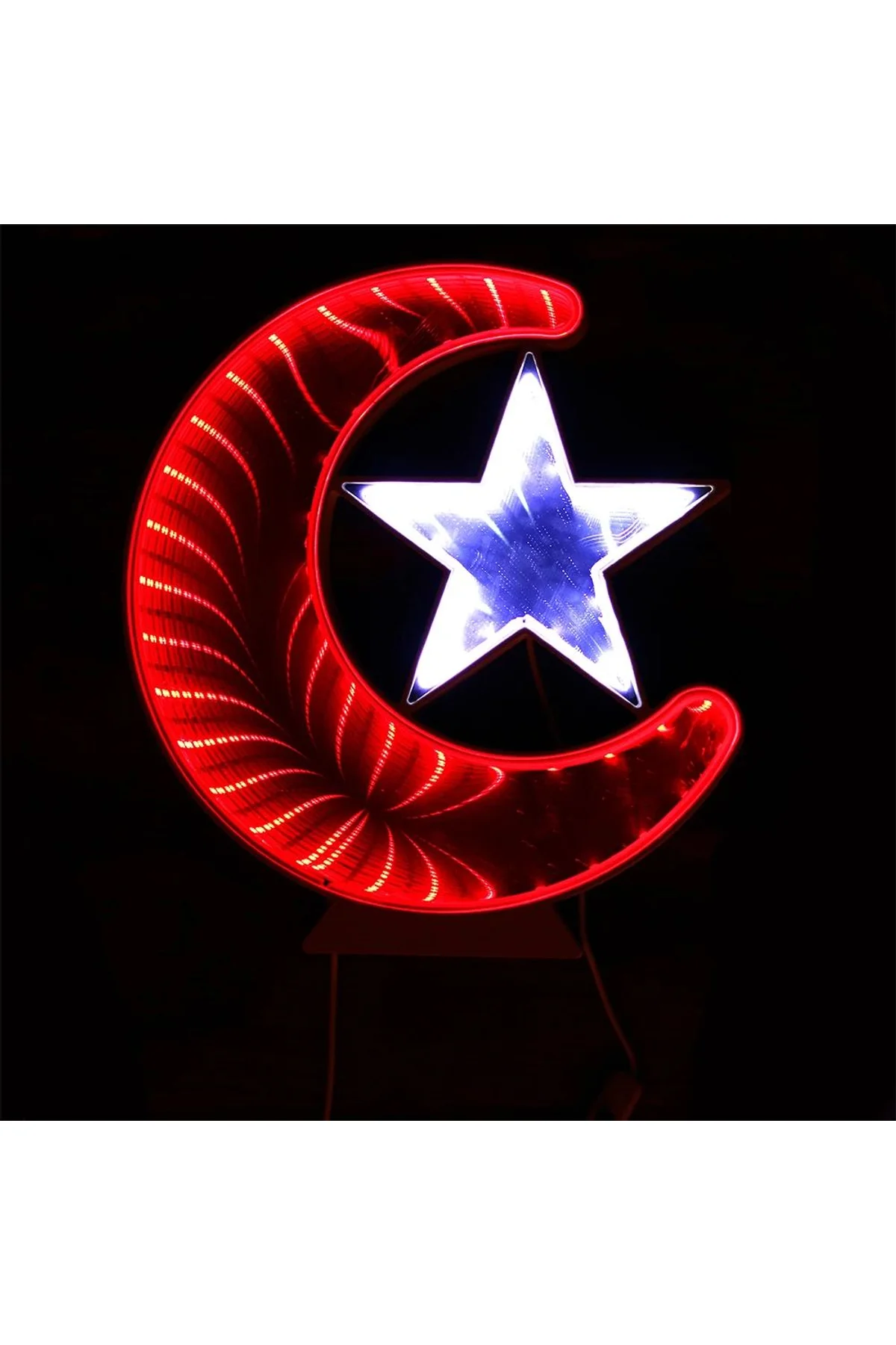 Ay Yıldız Işık Pano Türk Bayrağı Bigem Bm-079 - Just Cheap Store Görsel 3