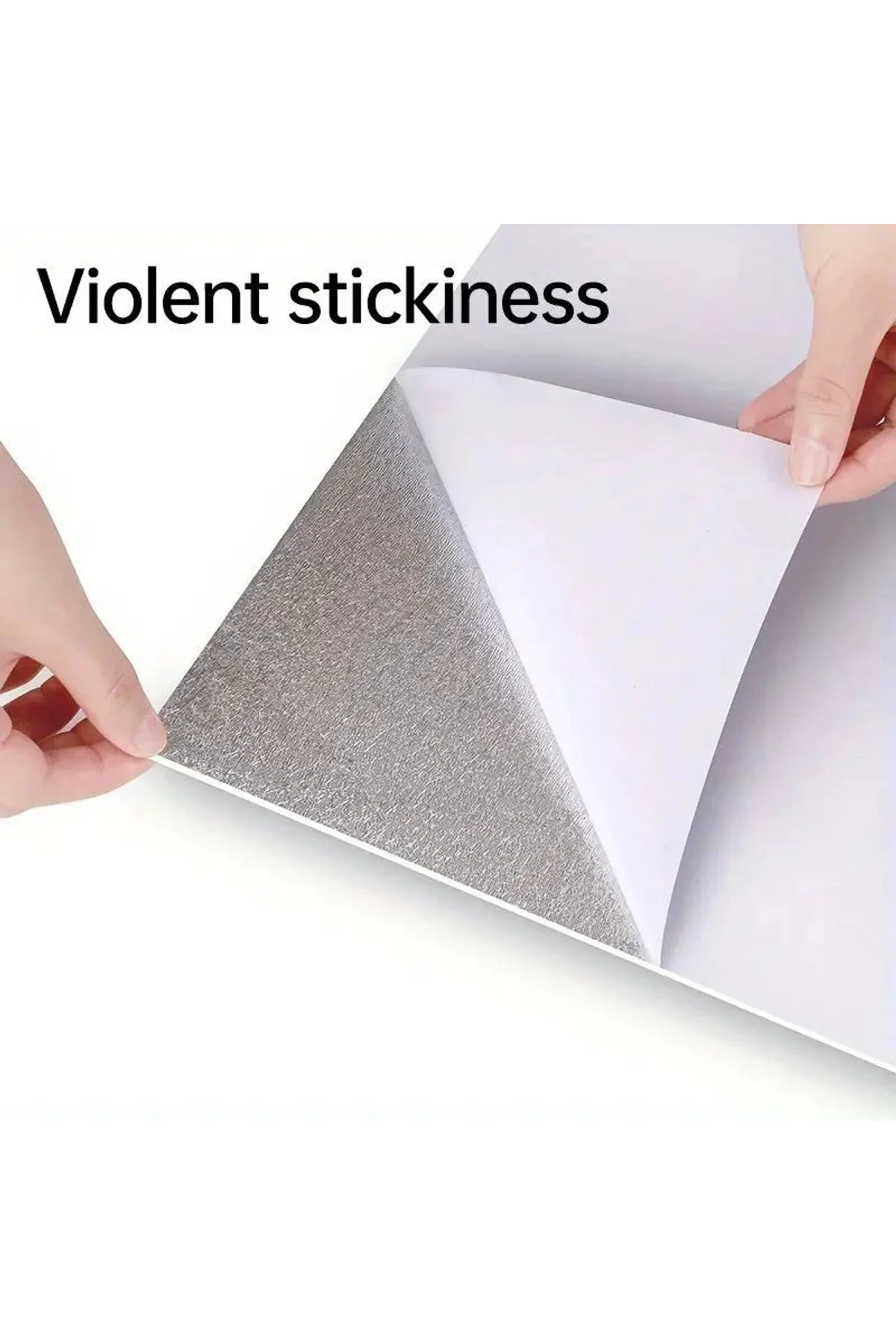 Gri Mermer Desen Duvar Sticker (30*30) - Just Cheap Store Görsel 5