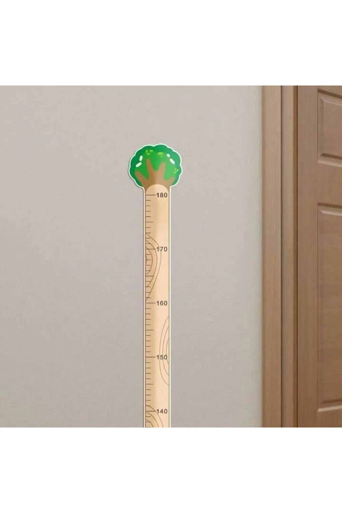 Sevimli Sarı Zürafa Yeşil Dinazor Deniz Kızı Roket Ağaç Boy Ölçüsü Sticker - Just Cheap Store Görsel 5