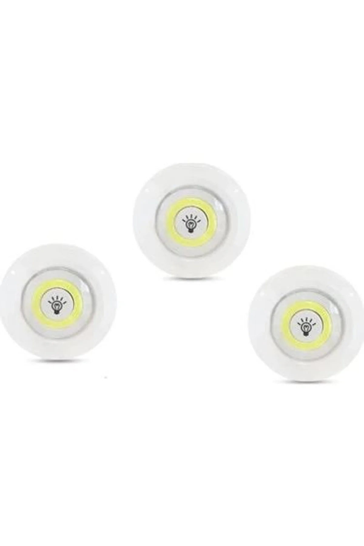 Kablosuz Uzaktan Kumandalı 3lü Led Lamba Seti - Just Cheap Store Görsel 3
