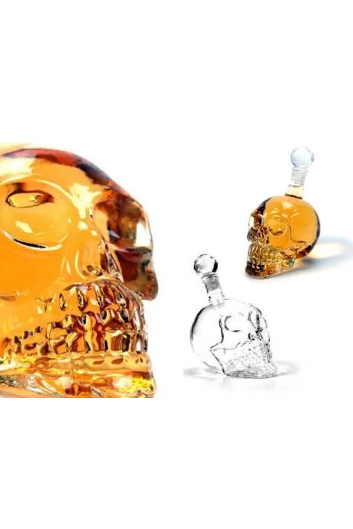 Crystal Head Kuru Kafa Cam Şişe 350 Ml - Just Cheap Store Görsel 3