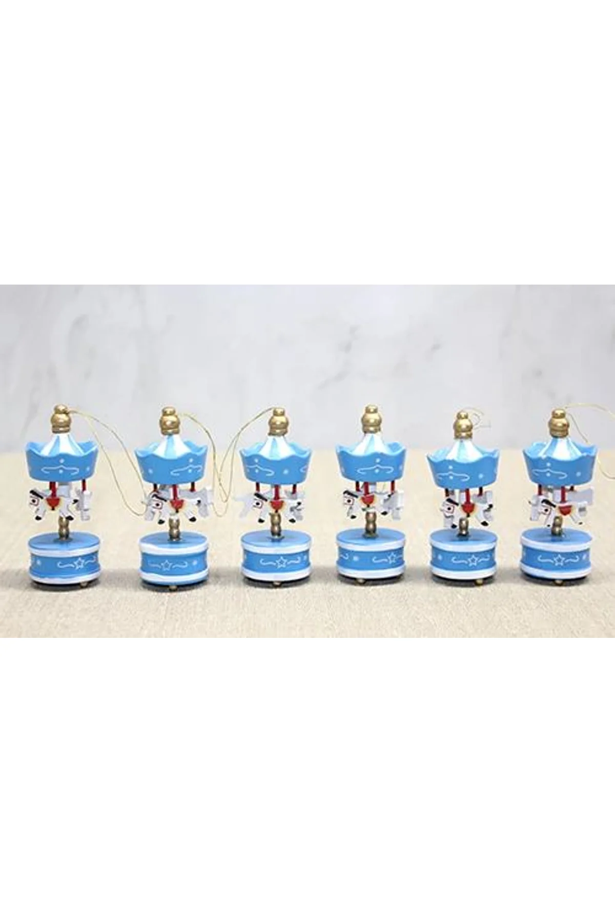 Ahşap 6'lı Dekoratif Atlı Karınca Alk4393 - Just Cheap Store Görsel 2
