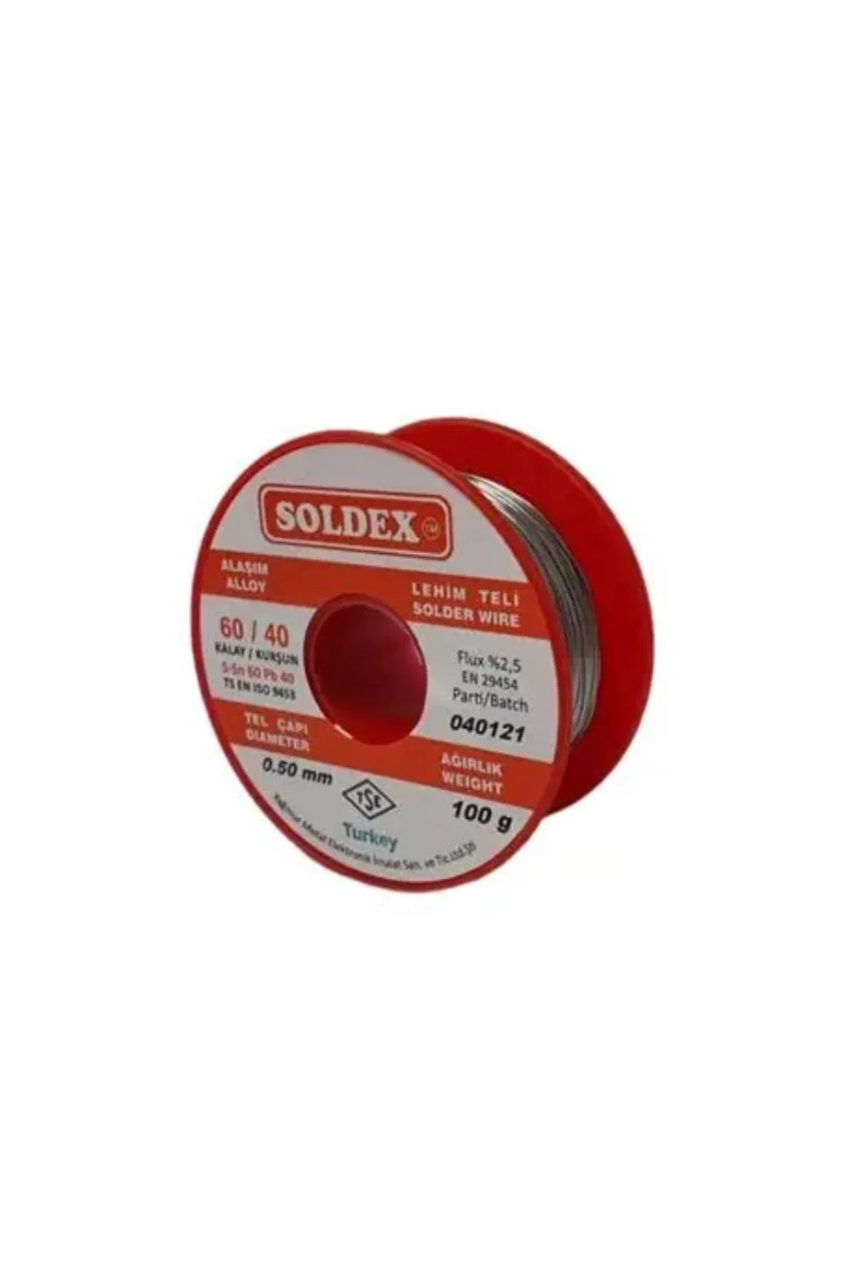 60/40 Lehim Teli 100 Gr 0,50 Mm (sn:60 / Pb:40)