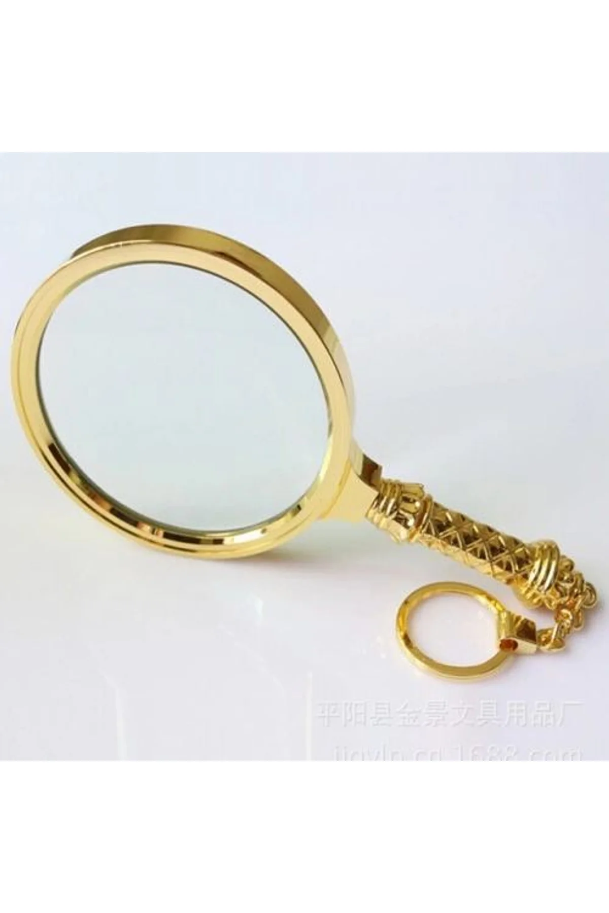 5x90mm Tüm Metal Altın Renkli, Hediye Büyüteç,optik Lensler Ile Çinko Alaşım Metal Çerçeve - Just Cheap Store Görsel 5