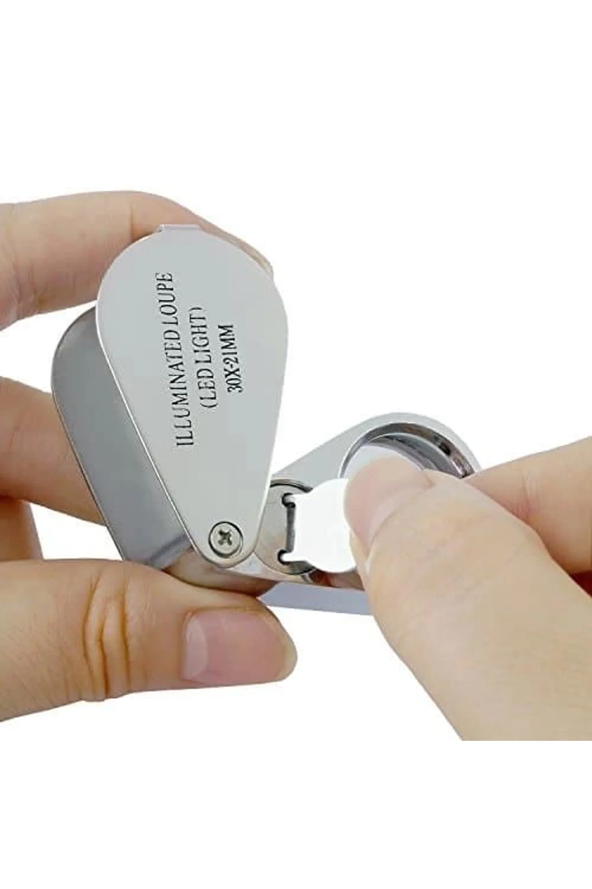 Kontrol, Için Özel Kutulu Metal Işıklı Lup 30x21 - Just Cheap Store Görsel 3