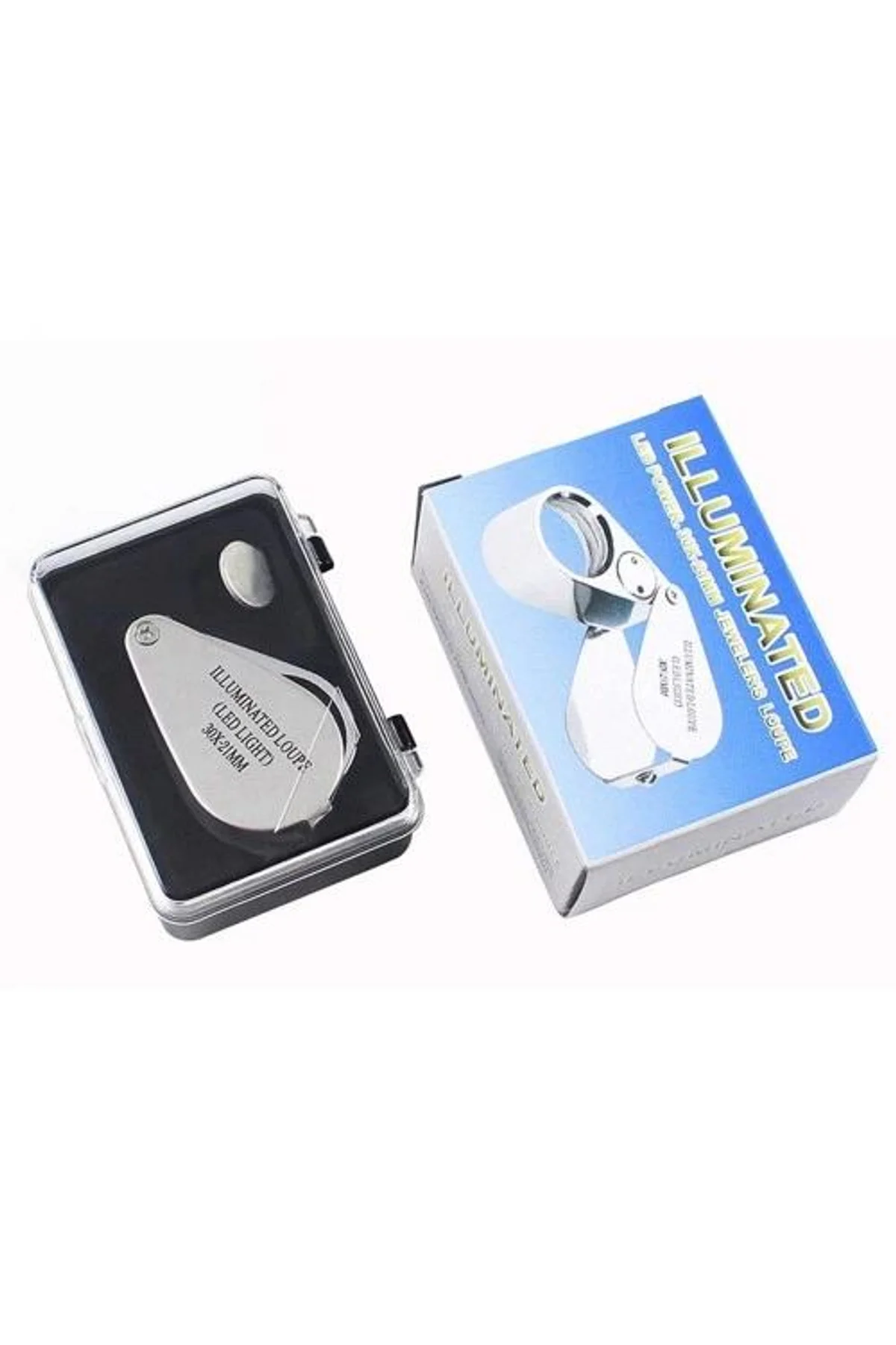 Kontrol, Için Özel Kutulu Metal Işıklı Lup 30x21 - Just Cheap Store Görsel 5