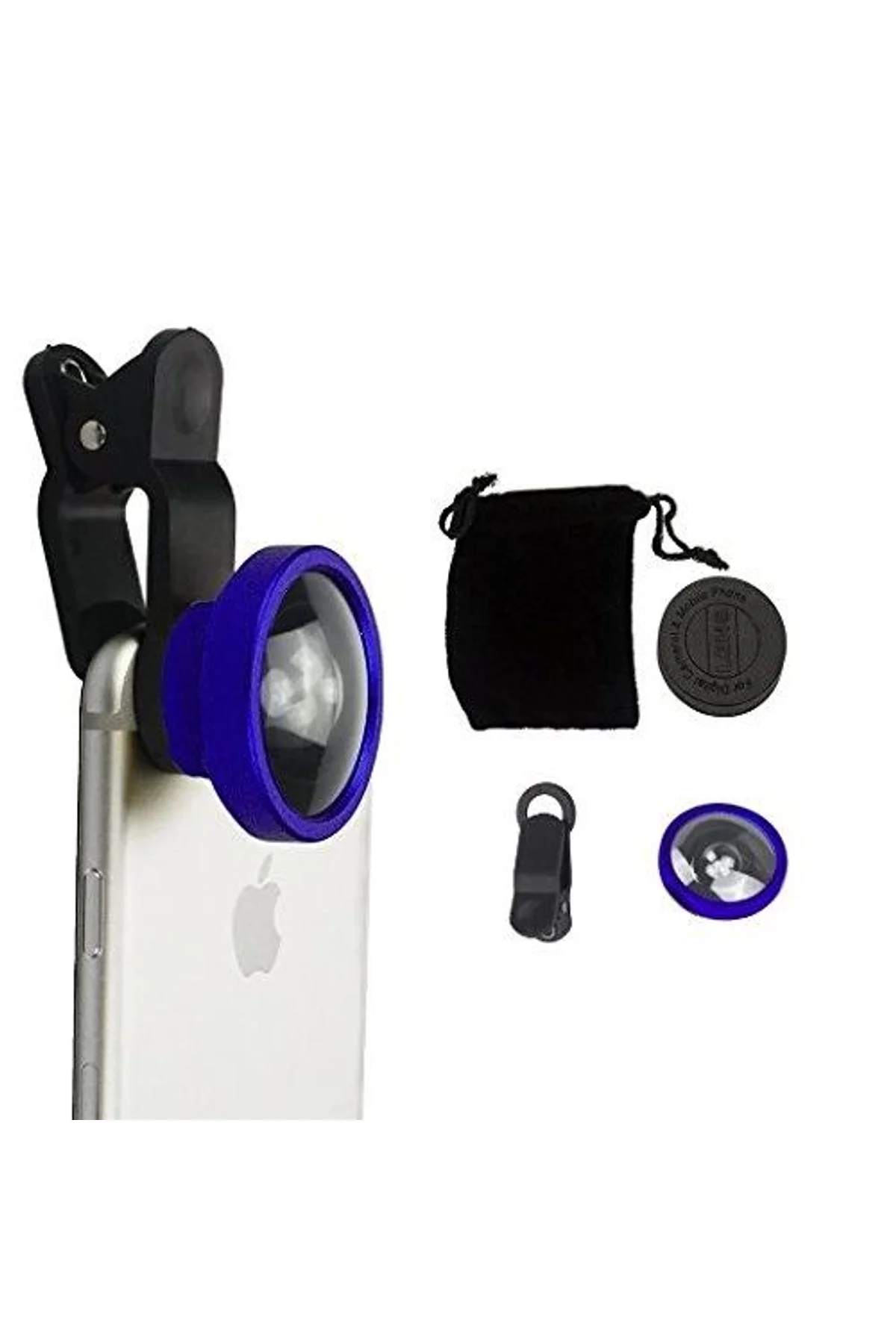 Süper Geniş Açı Özçekim Kamera Lens Iphone 5/5 S/6/6 Artı Samsung Galaxy Not 3, 5 - Just Cheap Store Görsel 5