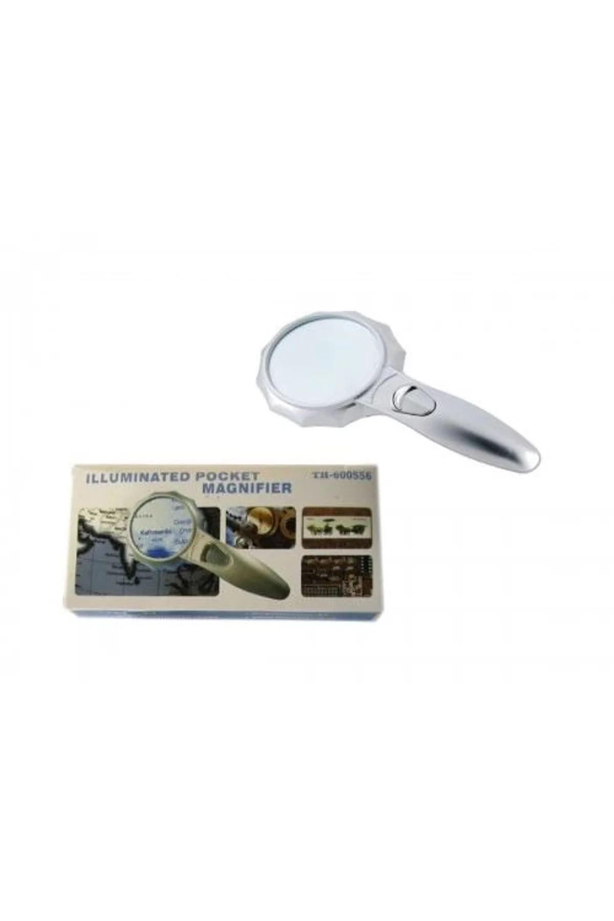 4x 6 Led Işık Aydınlatma 75mm Optik Lens El Büyüteç - Just Cheap Store Görsel 2