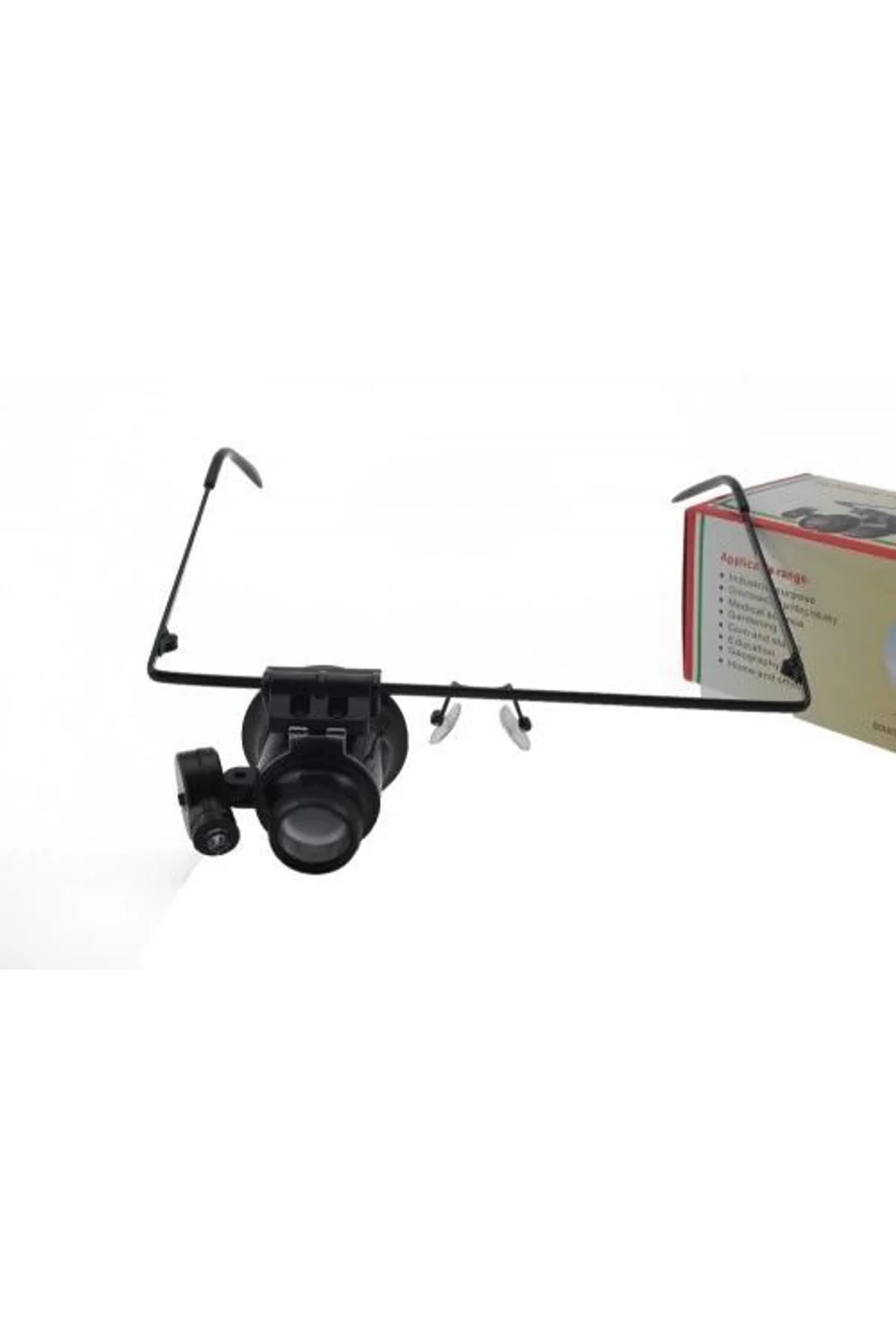 Gözlük Model 20x16mm Optik Lens Led Işık Monoküler Büyüteç - Just Cheap Store Görsel 2