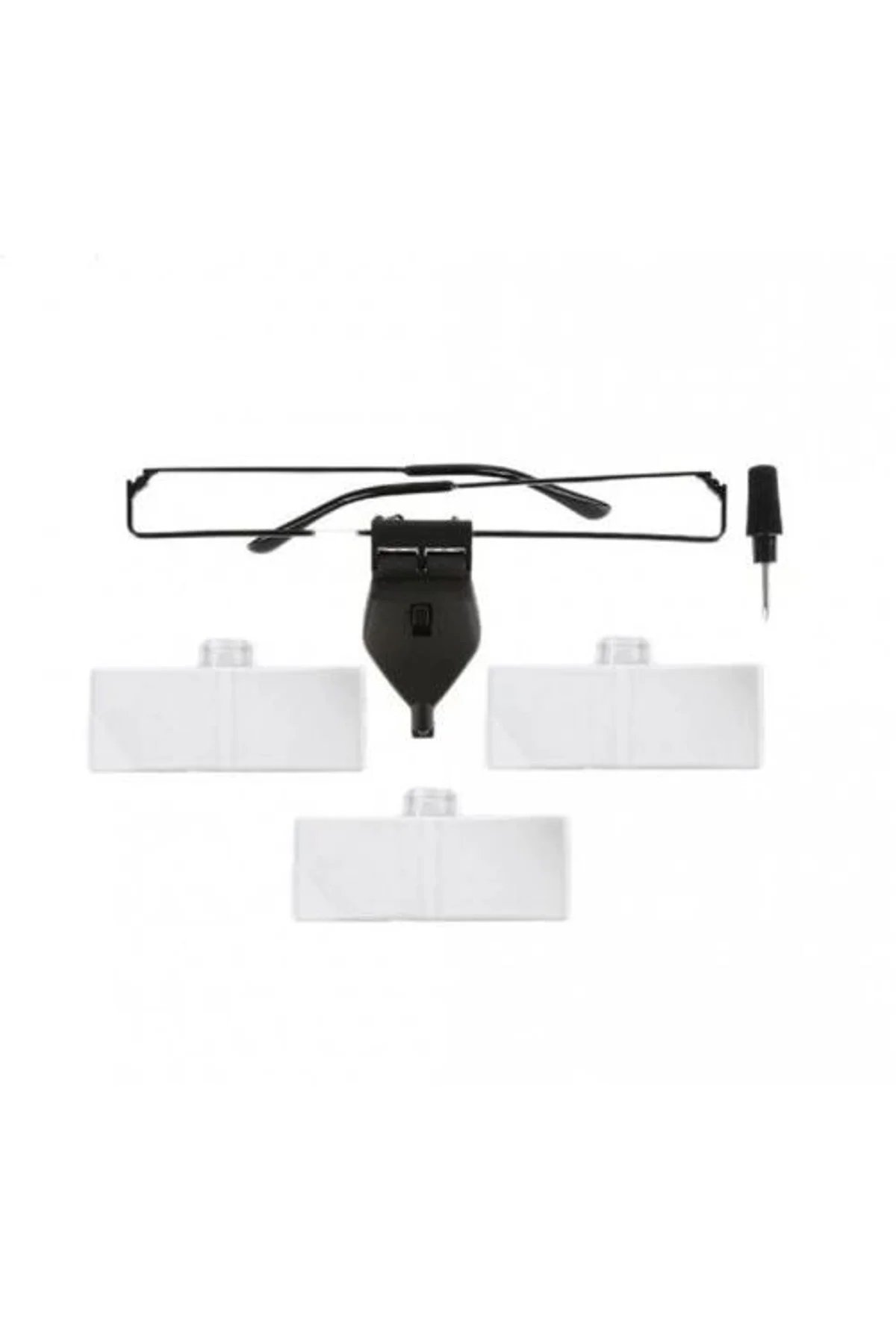 Gözlük Modeli 1.5x,2.5x,3.5x 3 Adet Lensi Gözlük Büyüteç - Just Cheap Store Görsel 2