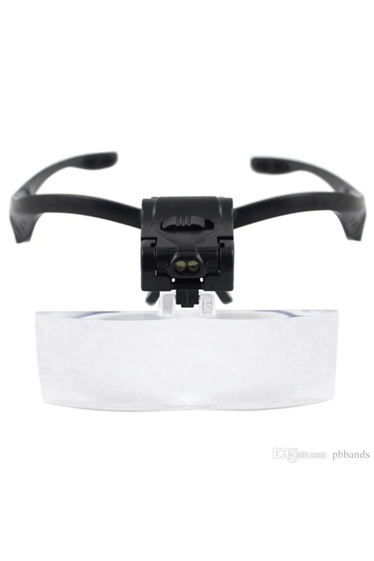 Işıklı Gözlük Büyüteç 5 Farklı Lens 9892b - Just Cheap Store Görsel 2