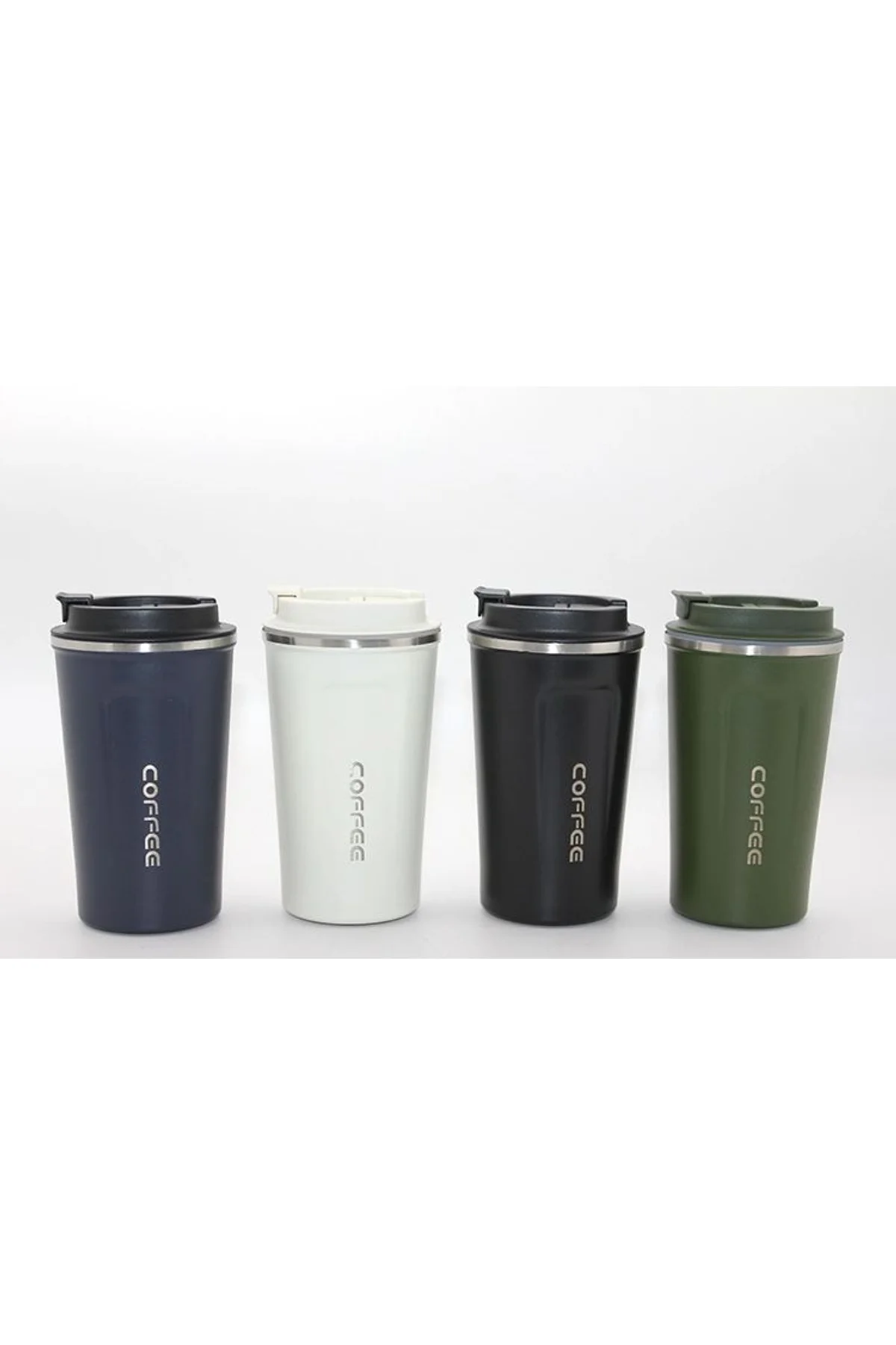 500 Ml Paslanmaz Çelik Termos Mug - Çift Katmanlı Sızdırmaz Kahve Kupası Alk3134
