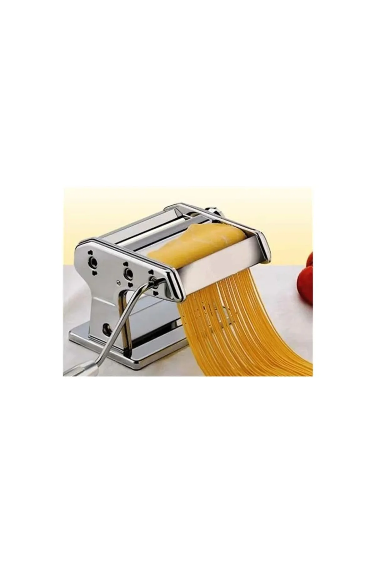 Erişte Makarna Yapma Kesme Makinesi Hamur Lazanya Spagetti Raviolli Makinesi - Just Cheap Store Görsel 2
