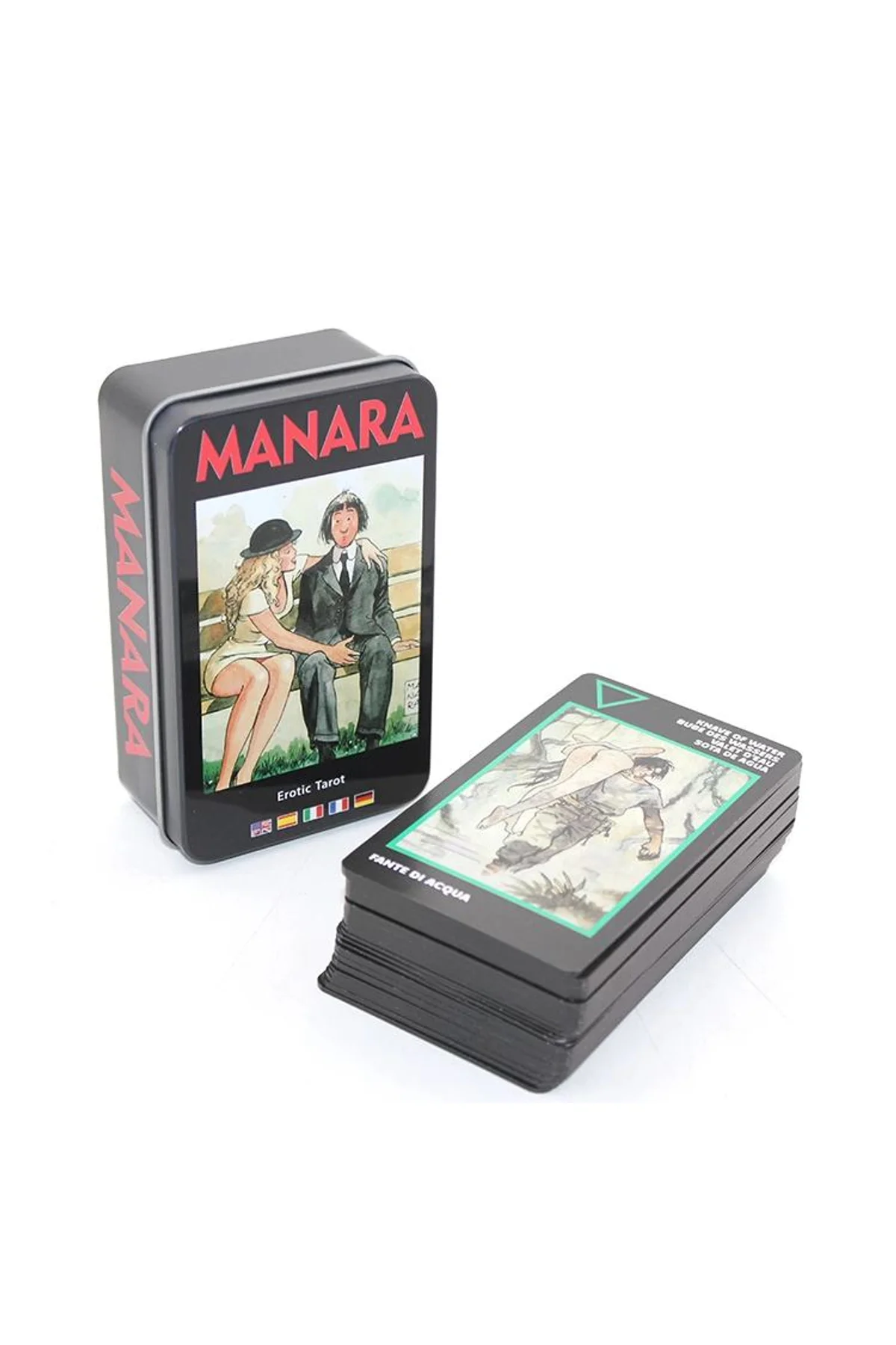 Manara Metal Kutulu Tarot Kartı Alk2813