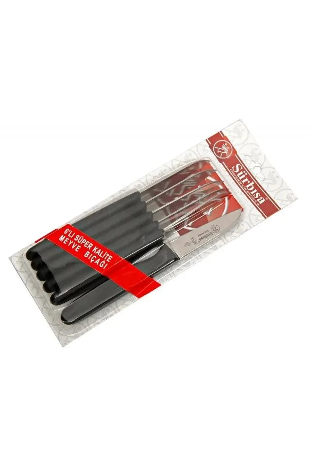 61007 - Sürmene Meyve Bıçağı 7,5 Cm 6 Lı