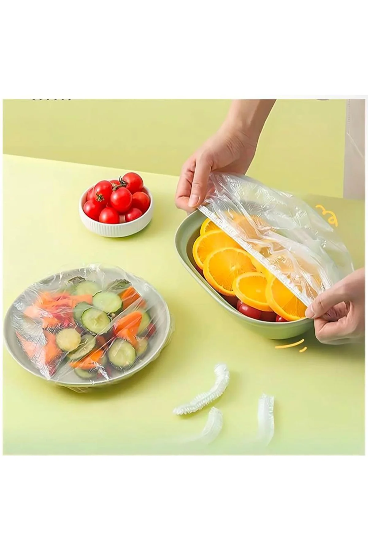 Lastikli Tencere Ve Tabak Bonesi 100 Adet (20cm) - Just Cheap Store Görsel 3