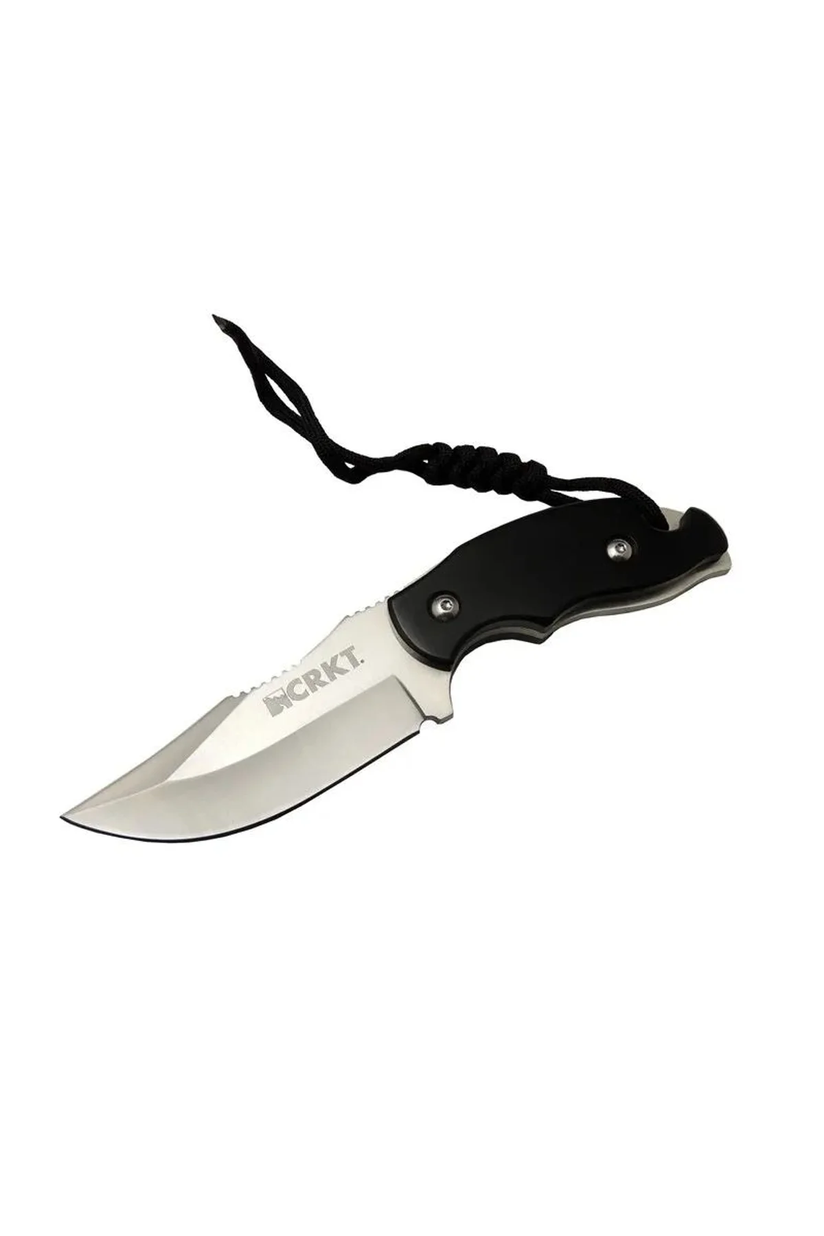 Crkt Civet 2805 Wy Tırtıklı Kamp Bıçak 18 Cm - Plastik Sap, Kılıflı, İpli