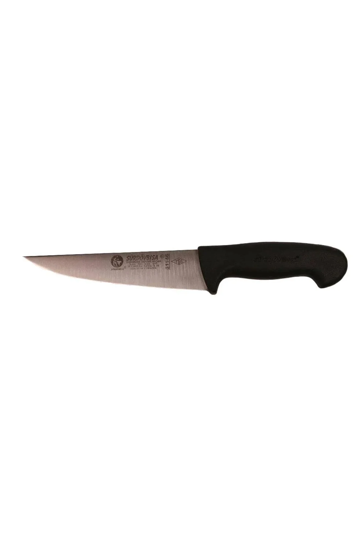 Sürmene 61046 Kasap Kurban Sıyırma Bıçağı 16.5 Cm, Plastik Sap