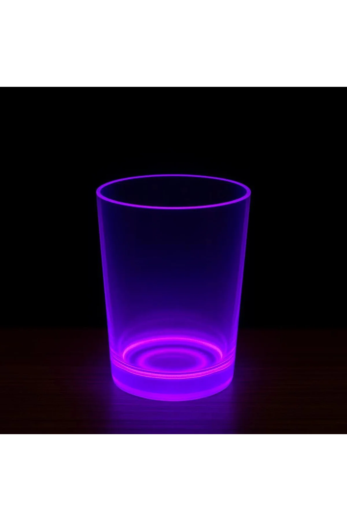 Partyglow Neon Mor Bardak 8.5 X 10.5 Cm