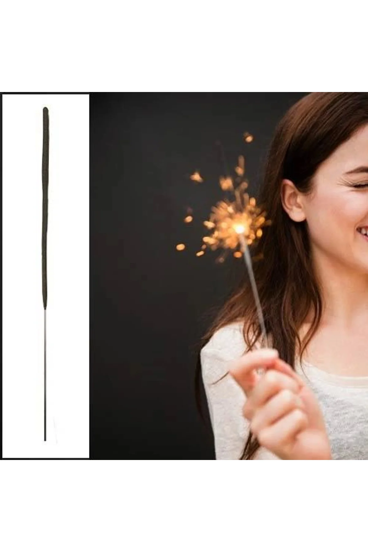 Uzun Tel Maytap Pasta Maytabı Kına Gecesi Bekarlığa Veda Maytap 40 Cm 5 Adet
