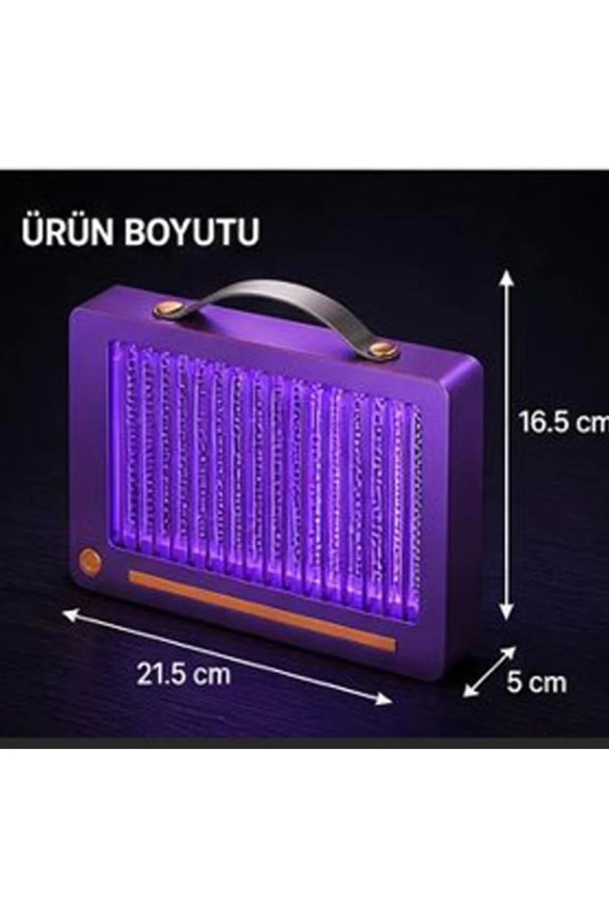 Elektrikli Sinek Öldürücü Lamba | Şarjlı, Sessiz, Led Işıklı Etkili Koruma - Just Cheap Store Görsel 5