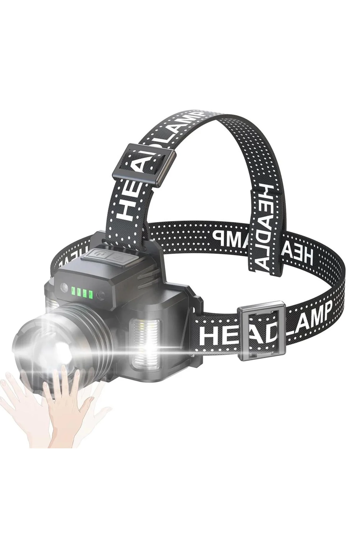 Sensörlü Cree Tg Led Şarjlı Kafa Lambası Wt-625 - Just Cheap Store Görsel 2