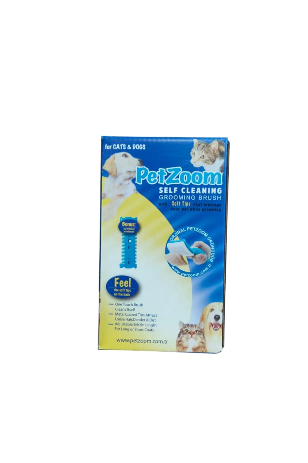 Lüks Basmalı Kedi Köpek Tarağı – Tüy Toplama Ve Temizleme, Ergonomik, Kolay Kullanım - Just Cheap Store Görsel 4