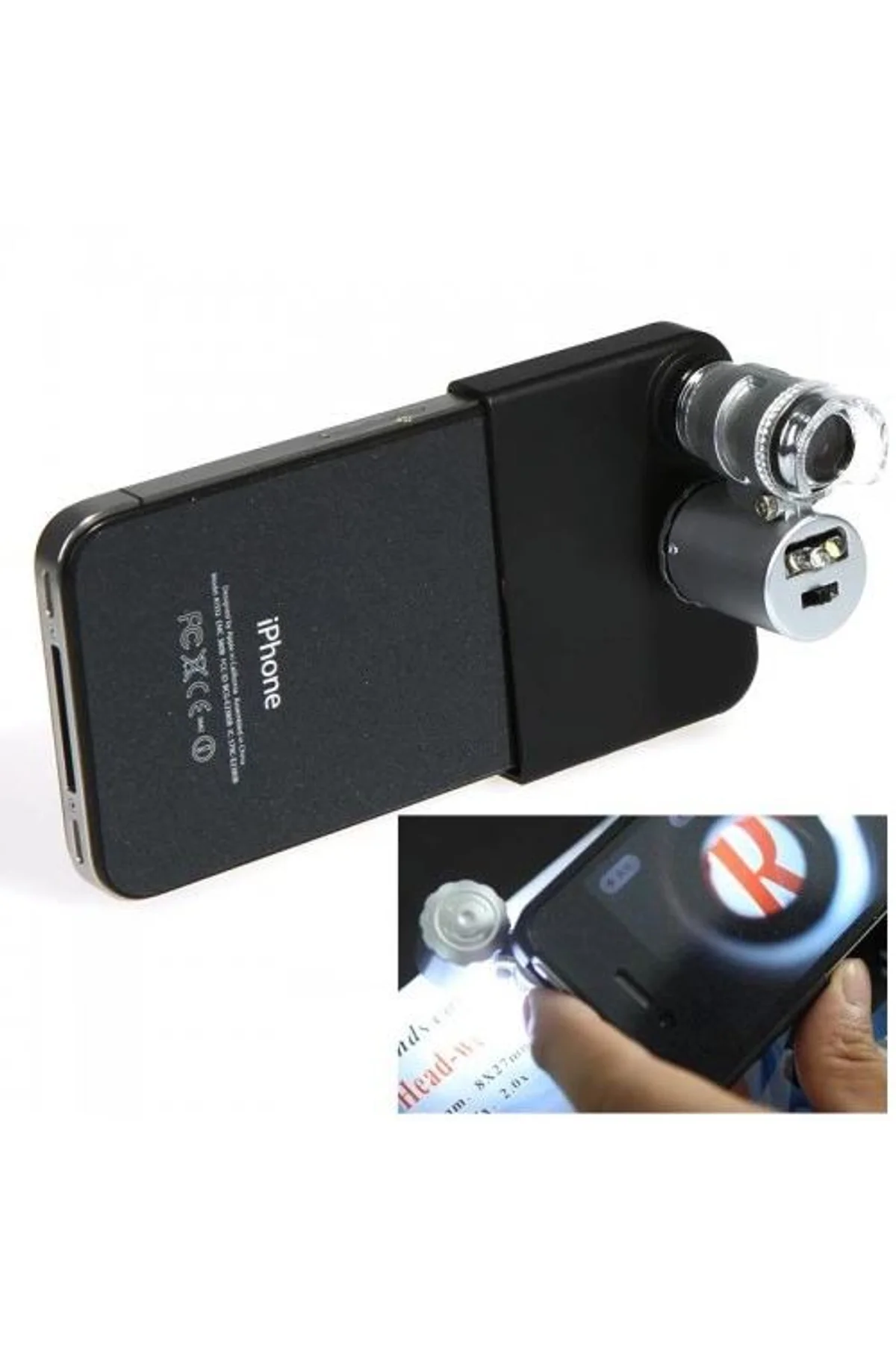 Cep Telefonu Mikroskopu 60x Iphone 4 İçin No: 9882ip2 - Just Cheap Store Görsel 5