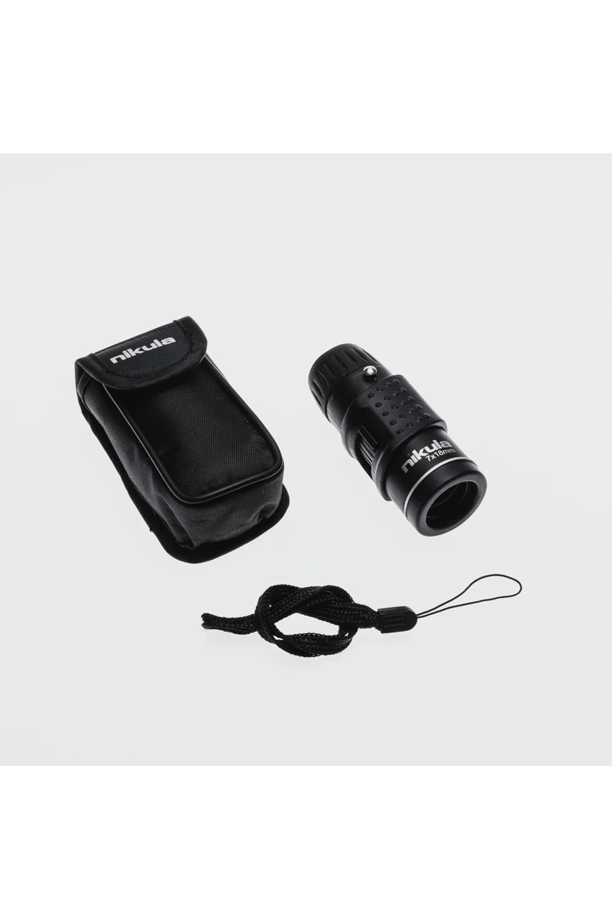 Nıkula 7x18 Avuç Içi Kauçuk Kaplamalı Hd Optik, Cepte Taşınan Mini Monoküler Dürbün