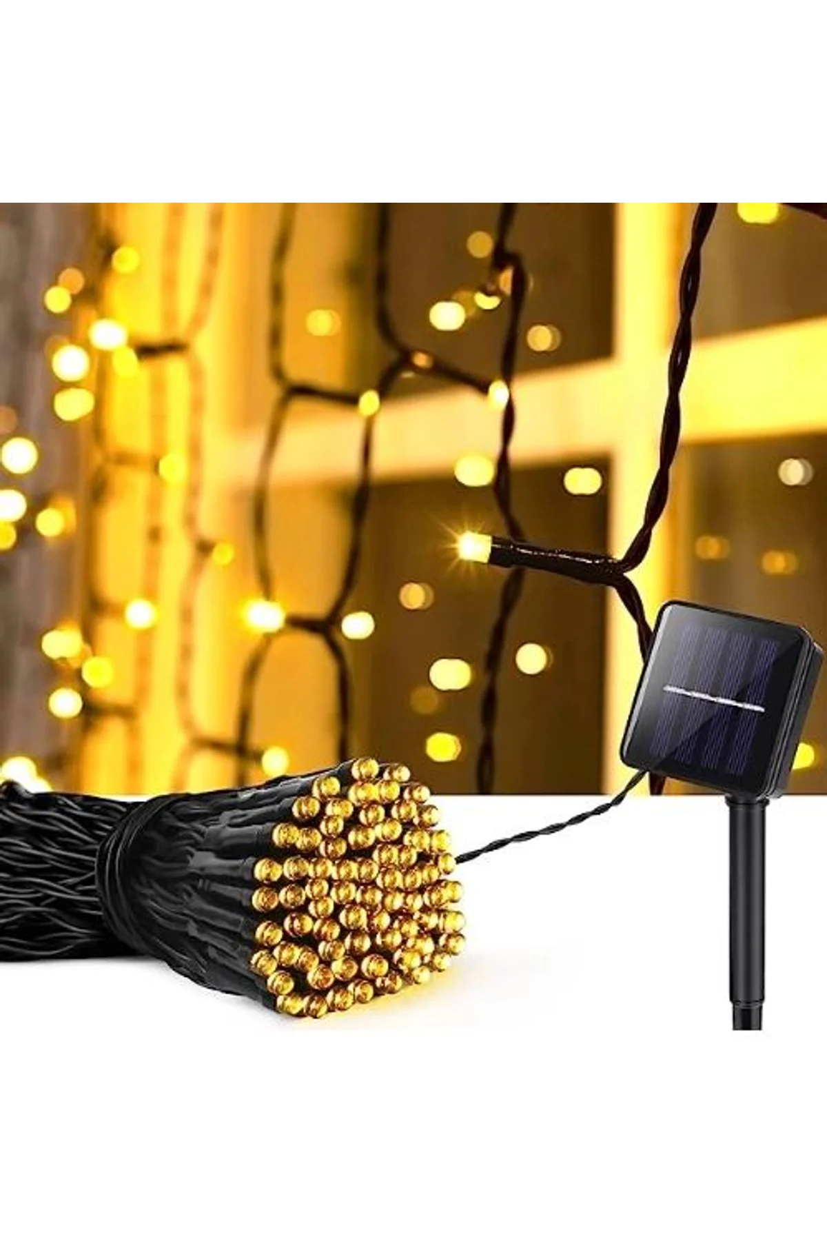 11m 100 Led Gün Işığı Solar Mz-66 Ve Mz-321 - Just Cheap Store Görsel 2