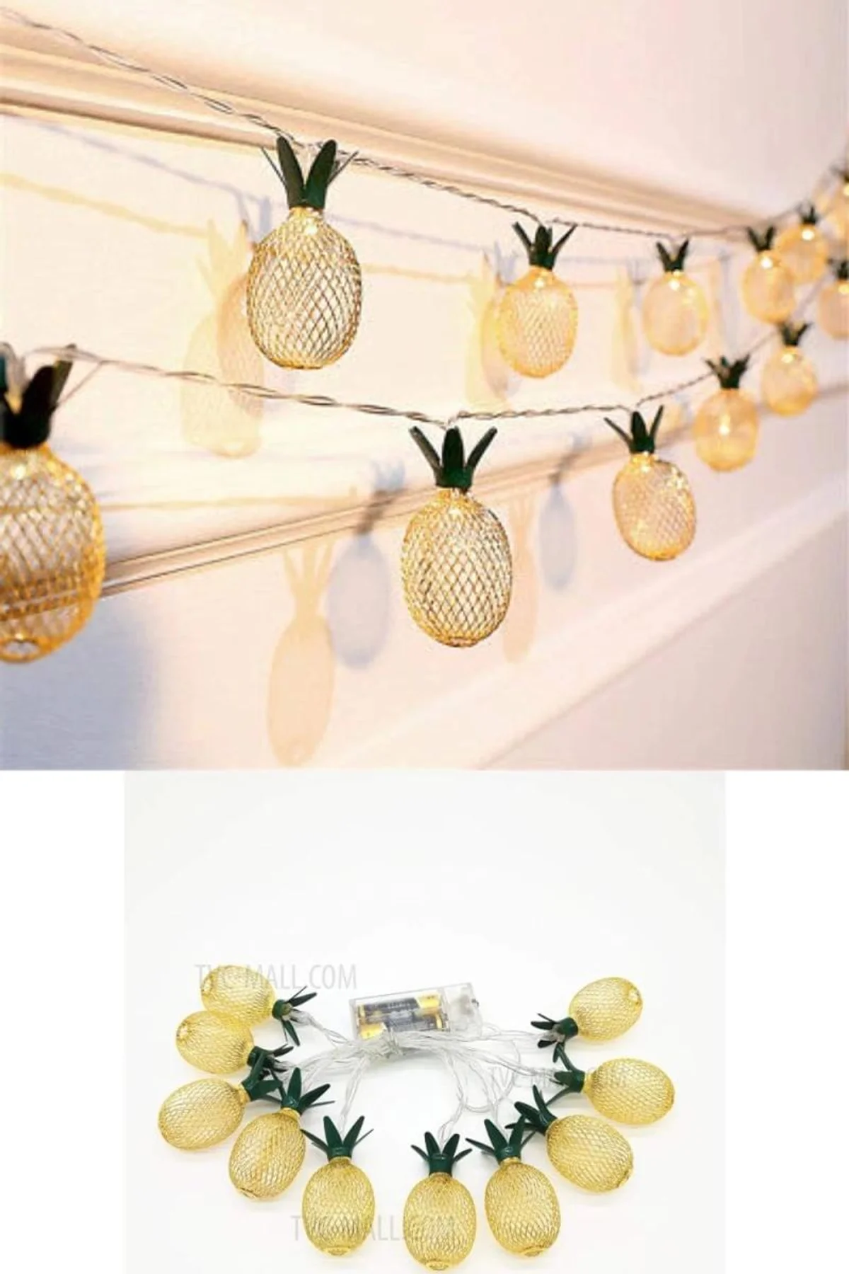 2m 10 Led Pilli 2 Kademeli Ananas Led Işık Mz6200-251 - Just Cheap Store Görsel 2