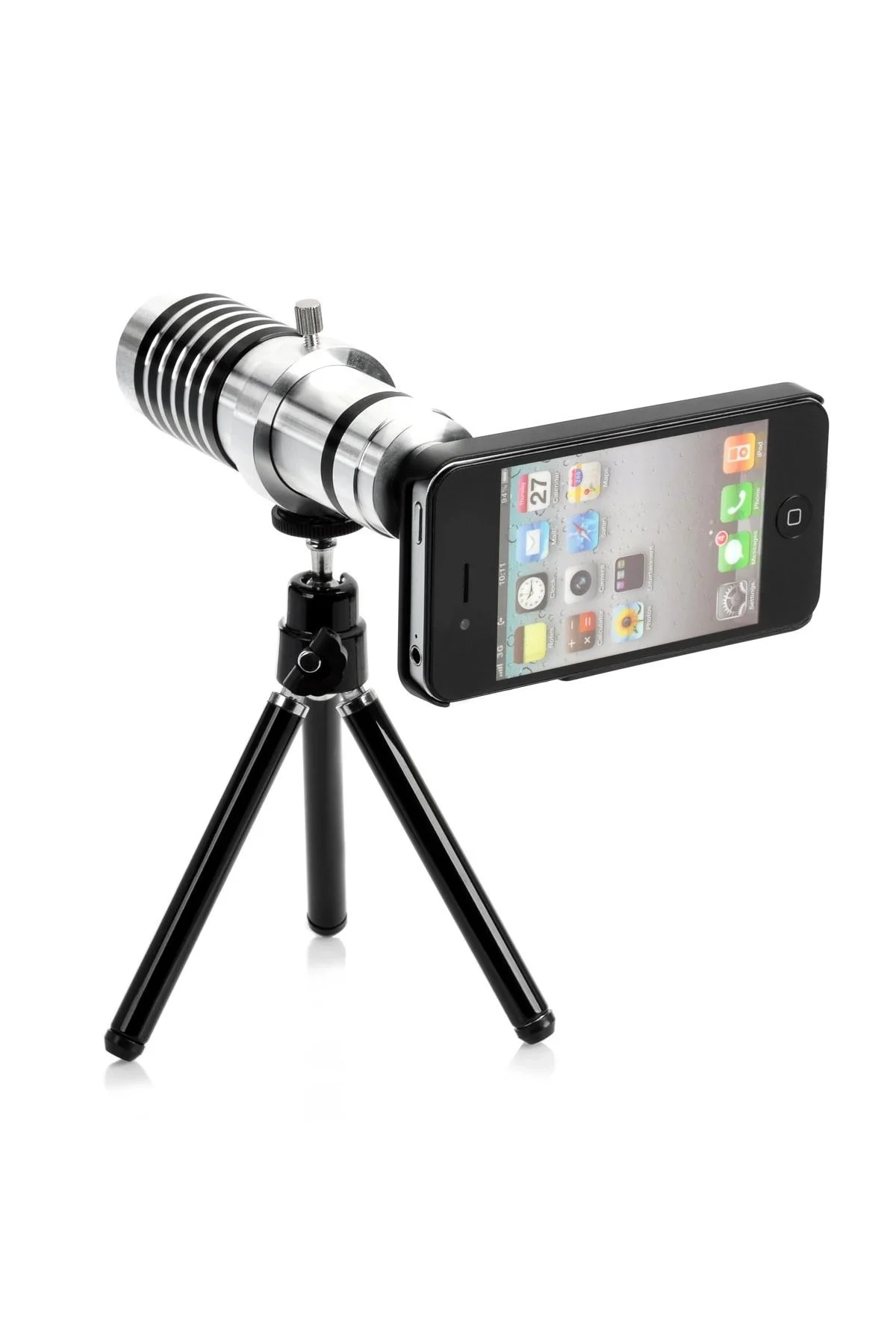 İphone5,5s,i̇phone4.4s Için Alüminyum 14x Optik Zoom Yakından Görüntü Çekme Dürbün - Just Cheap Store Görsel 3