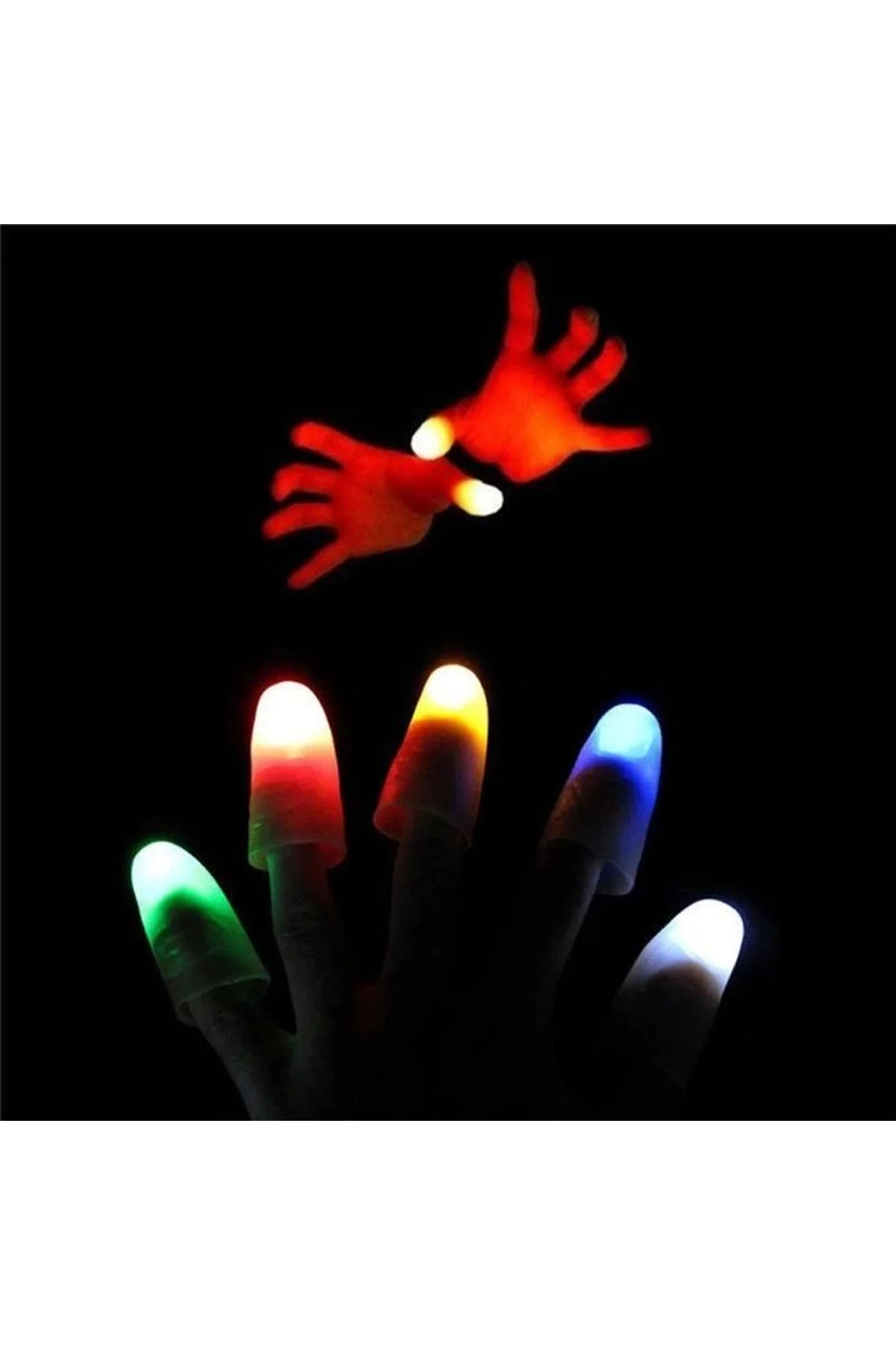 Led Işıklı Renkli Sihirli Parmak Işıklı Parmak Şaka Parmak 1 Adet - Just Cheap Store Görsel 4