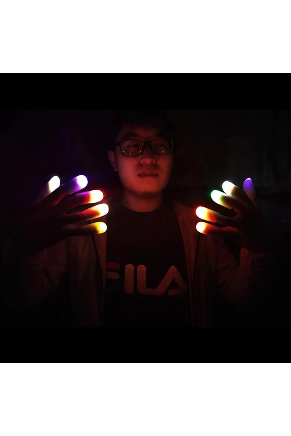 Led Işıklı Renkli Sihirli Parmak Işıklı Parmak Şaka Parmak 1 Adet - Just Cheap Store Görsel 5