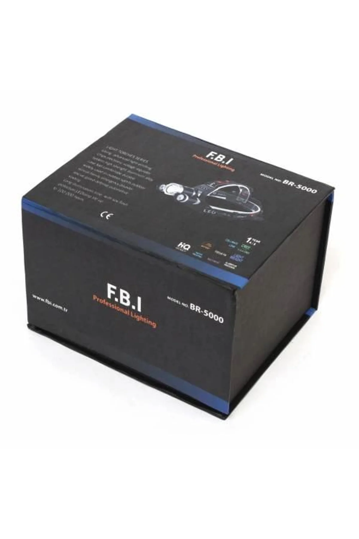 Br-5000 T6 5000 Lm 3xcree T6+2r5 Led Kafa Feneri - Just Cheap Store Görsel 2