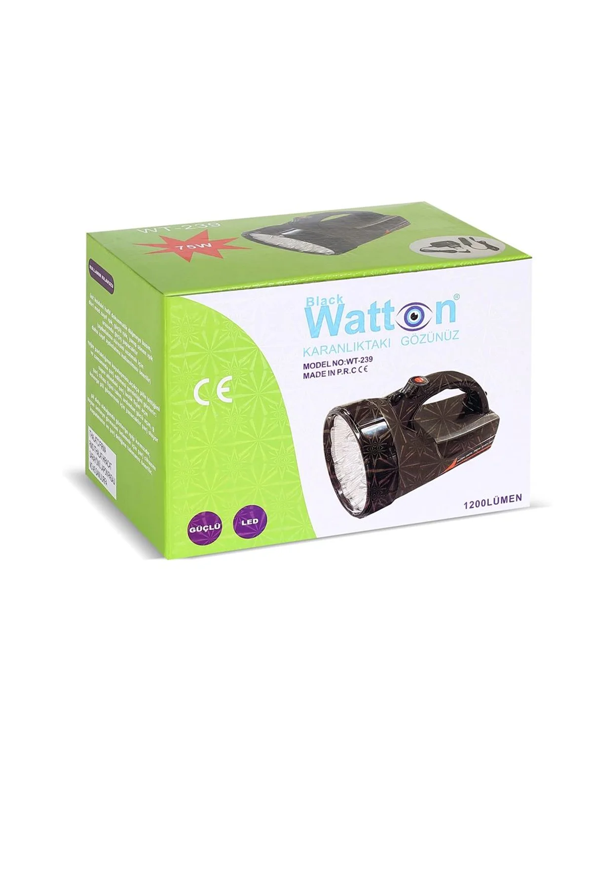 1200 Lümen 25 Ledli El Feneri Wt-239 - Just Cheap Store Görsel 3