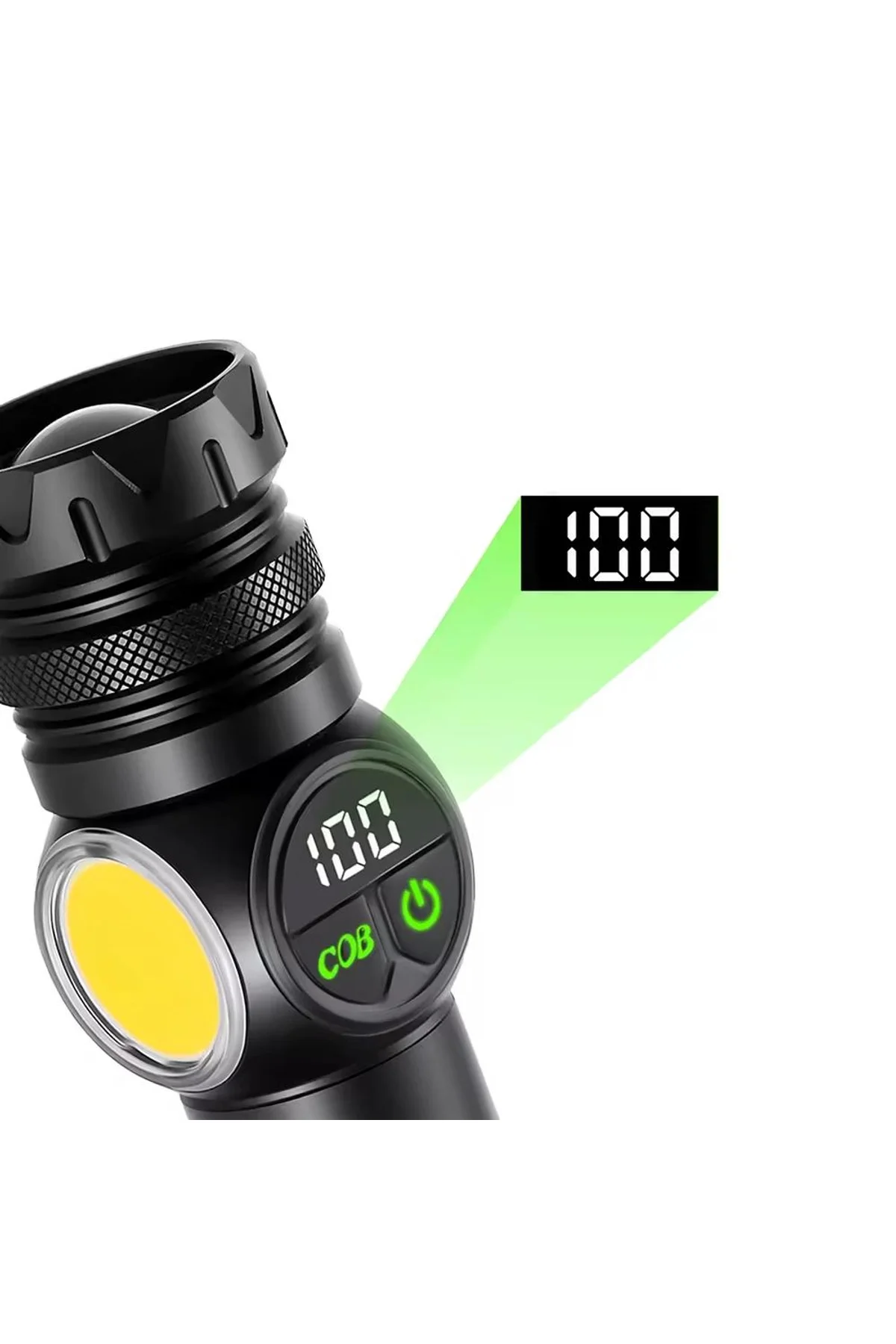 9 Mod Şarjlı Kamp Lambası El Feneri Wt-704