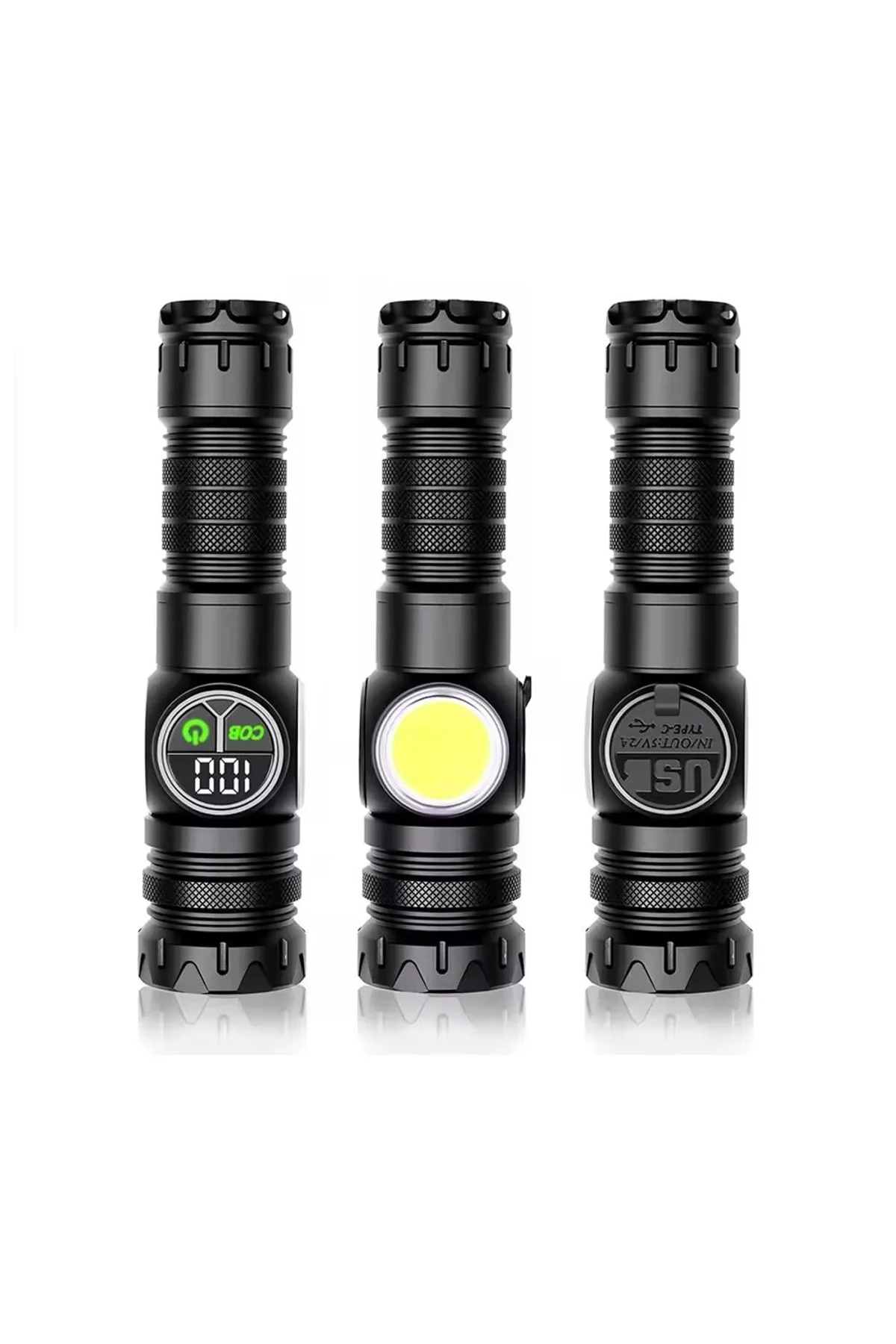 9 Mod Şarjlı Kamp Lambası El Feneri Wt-704 - Just Cheap Store Görsel 5