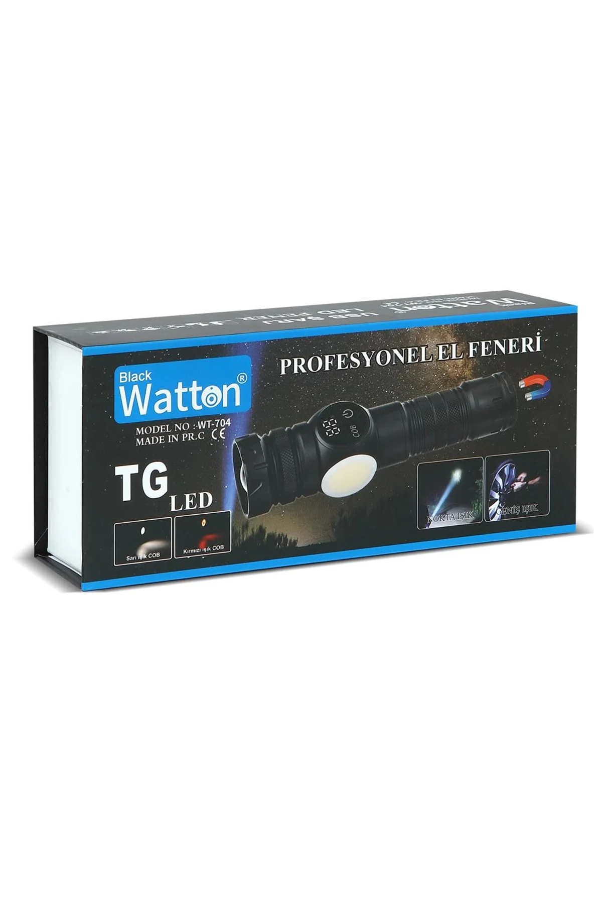 9 Mod Şarjlı Kamp Lambası El Feneri Wt-704 - Just Cheap Store Görsel 3
