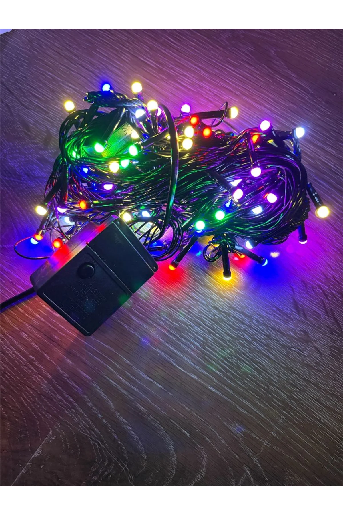 10m 100 Led Damla Uçlu Rgb Işık Siyah Kablo Mz-17-2 - Just Cheap Store Görsel 3