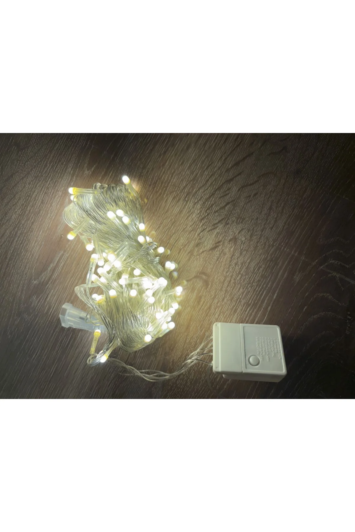 10m 100 Led Damla Uçlu Gün Işığı Şeffaf Kablo Mz-17-4