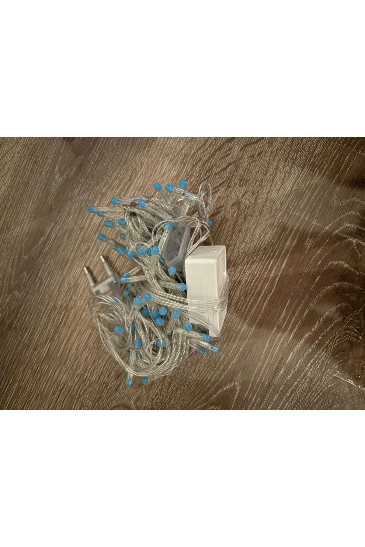 10m 100 Led Damla Uçlu Mavi Işık Şeffaf Kablo Mz-17-6 - Just Cheap Store Görsel 2