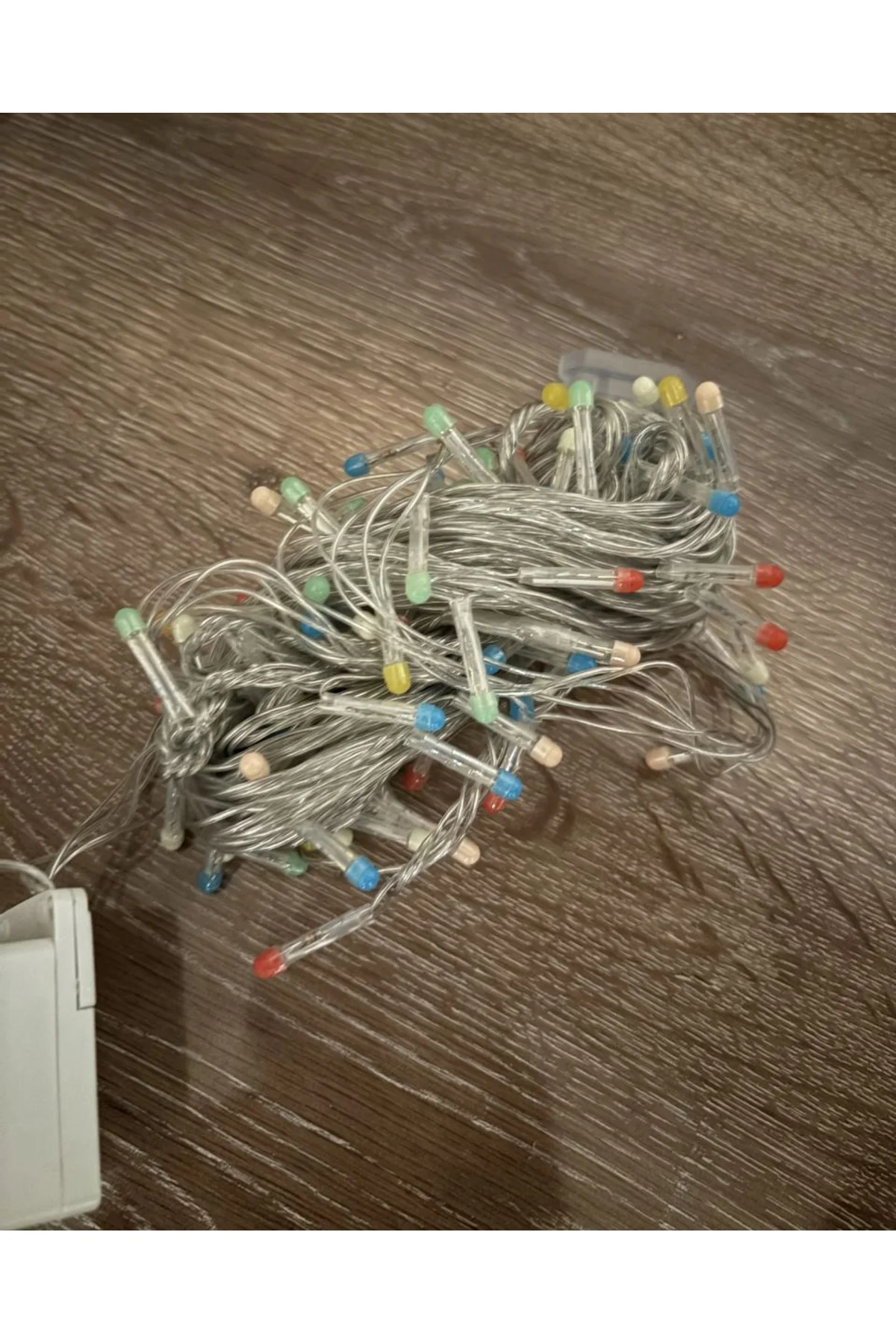 10m 100 Led Damla Uçlu Rgb Işık Şeffaf Kablo Mz-17-10 - Just Cheap Store Görsel 2