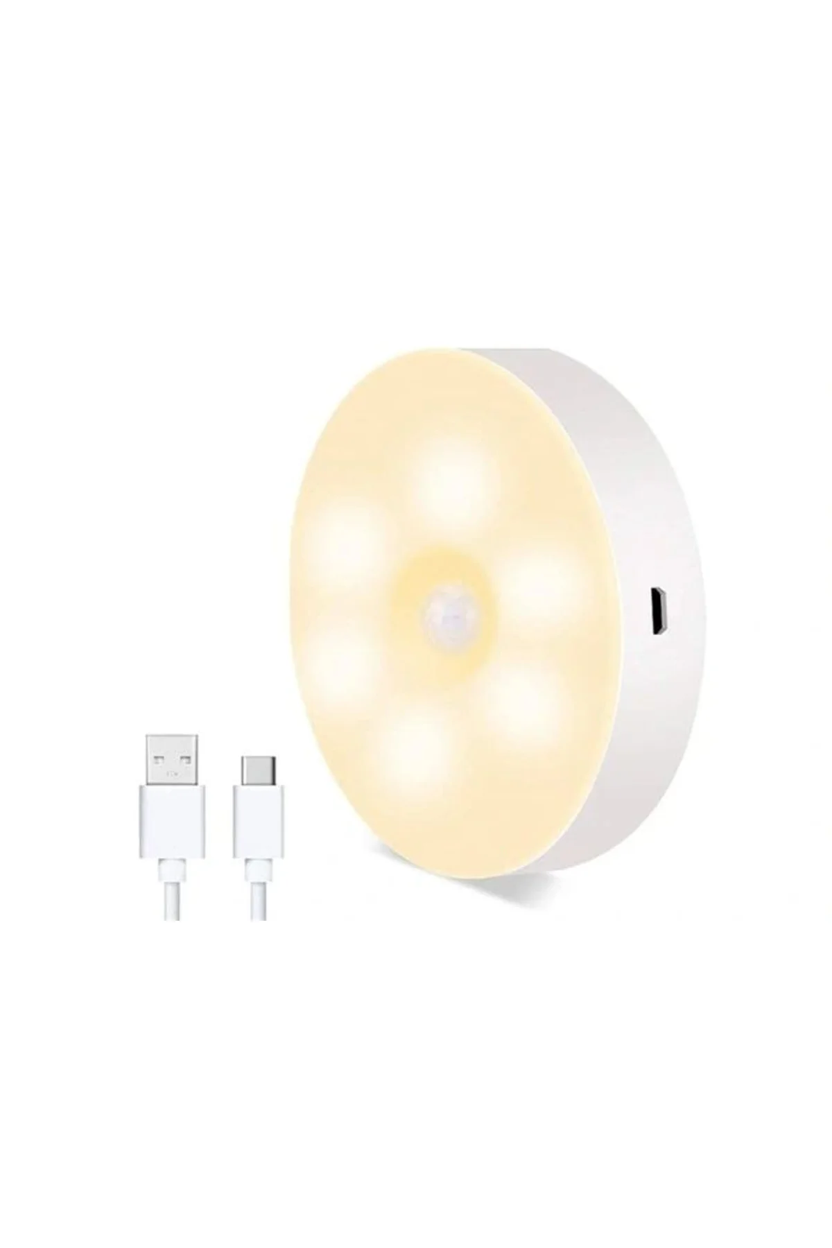 Hareket Sensörlü Usb Şarjlı Led Işık Lamba - Just Cheap Store Görsel 4