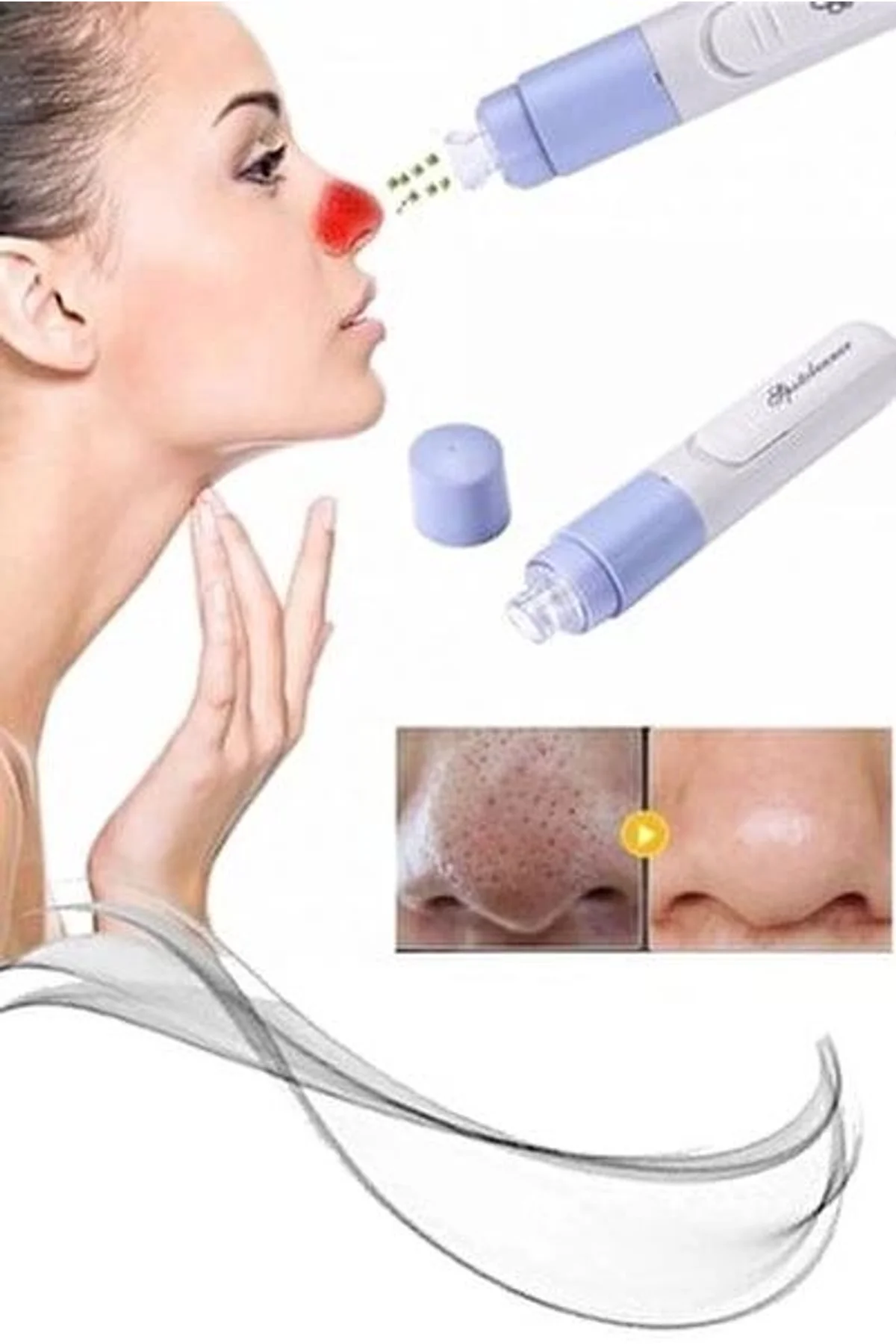 Pore Cleaner Vakumlu Yüz Temizleme Siyah Nokta Temizleme Cihazı - Just Cheap Store Görsel 2